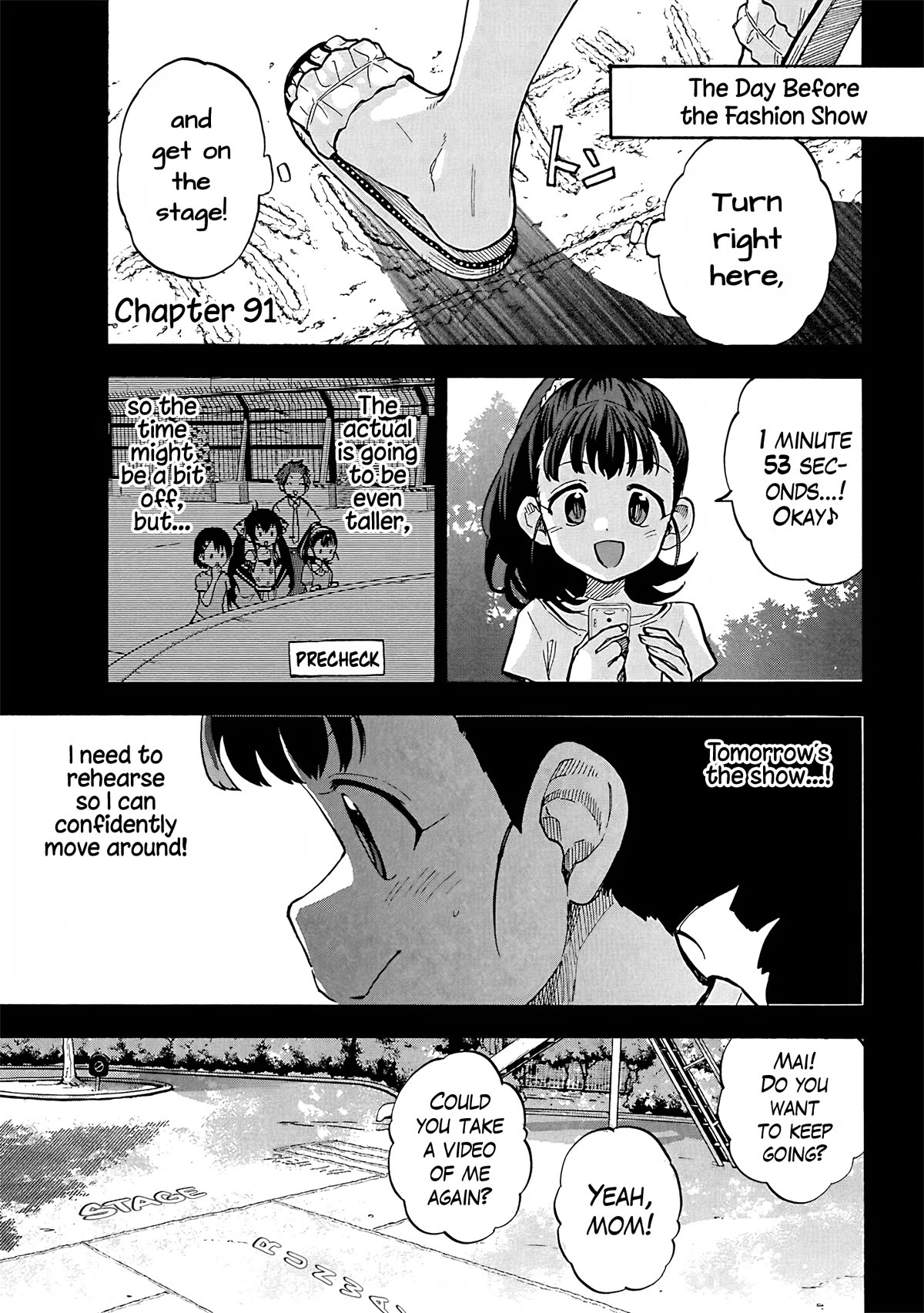 THE iDOLM@STER Cinderella Girls - U149 Chapter 94 page 1 - Chapter 94: Mai Fukuyama Part 2