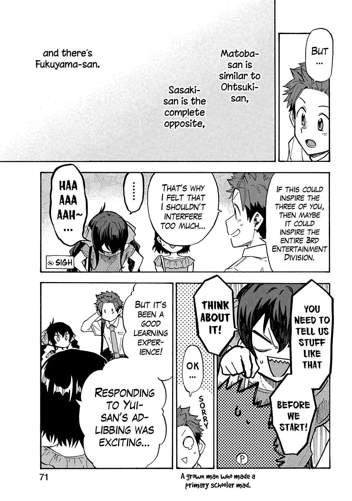 THE iDOLM@STER Cinderella Girls - U149 Chapter 96 page 17 - Chapter 96: Fukuyama Mai Part 4