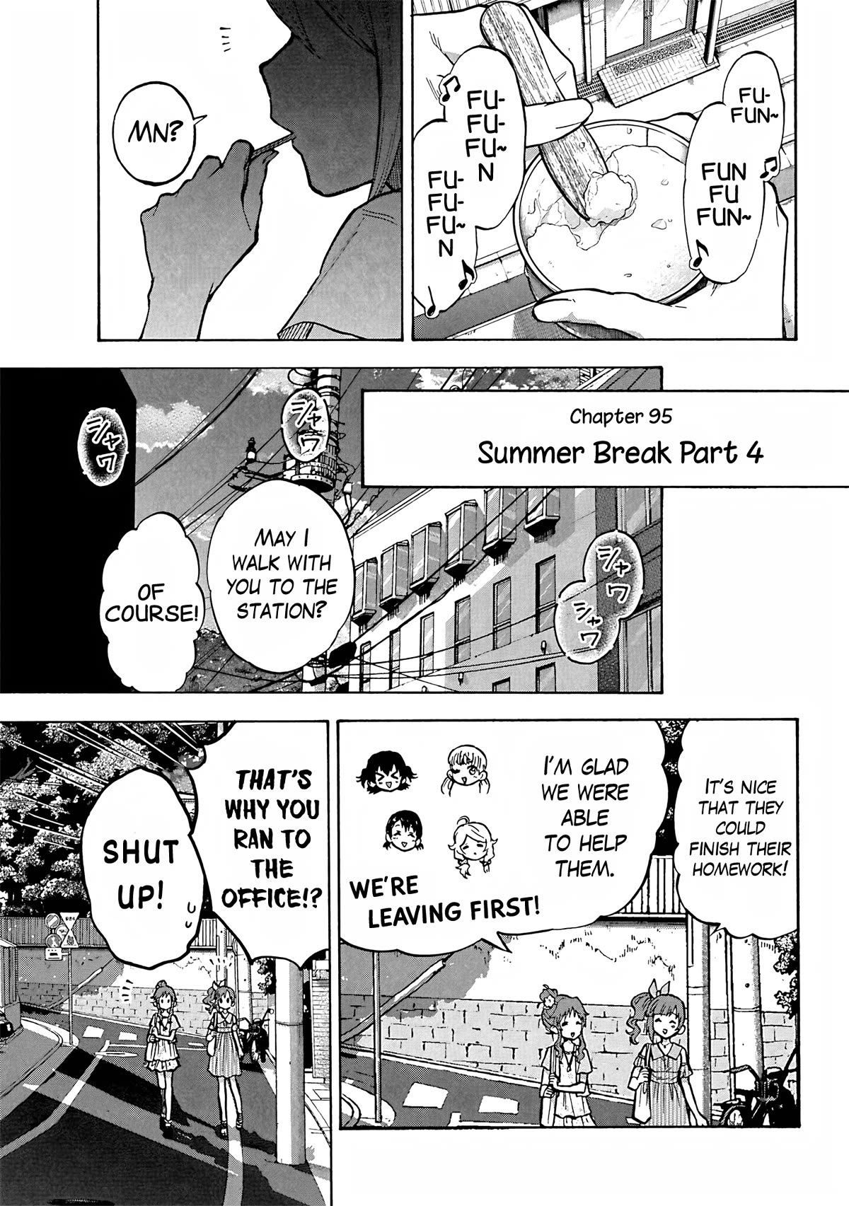 THE iDOLM@STER Cinderella Girls - U149 Chapter 98 page 1 - Chapter 98: Summer Break Part 4