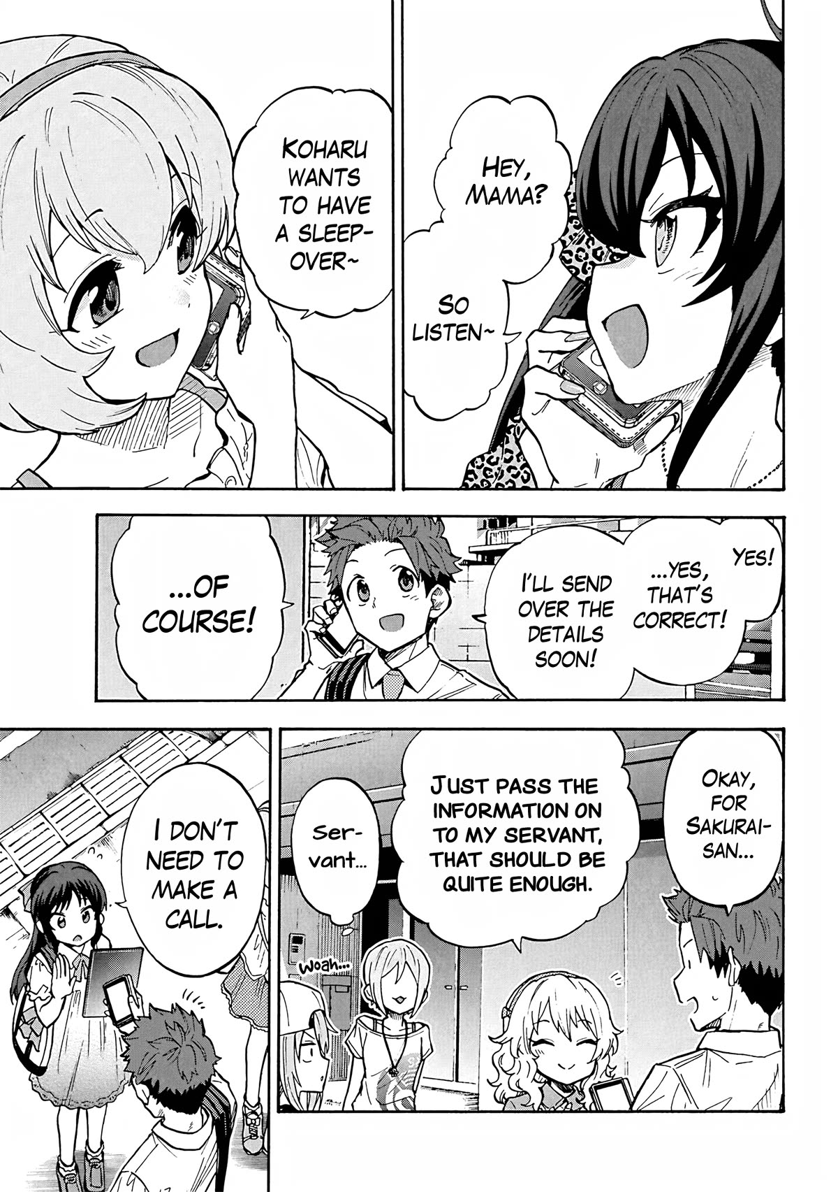 THE iDOLM@STER Cinderella Girls - U149 Chapter 98 page 19 - Chapter 98: Summer Break Part 4