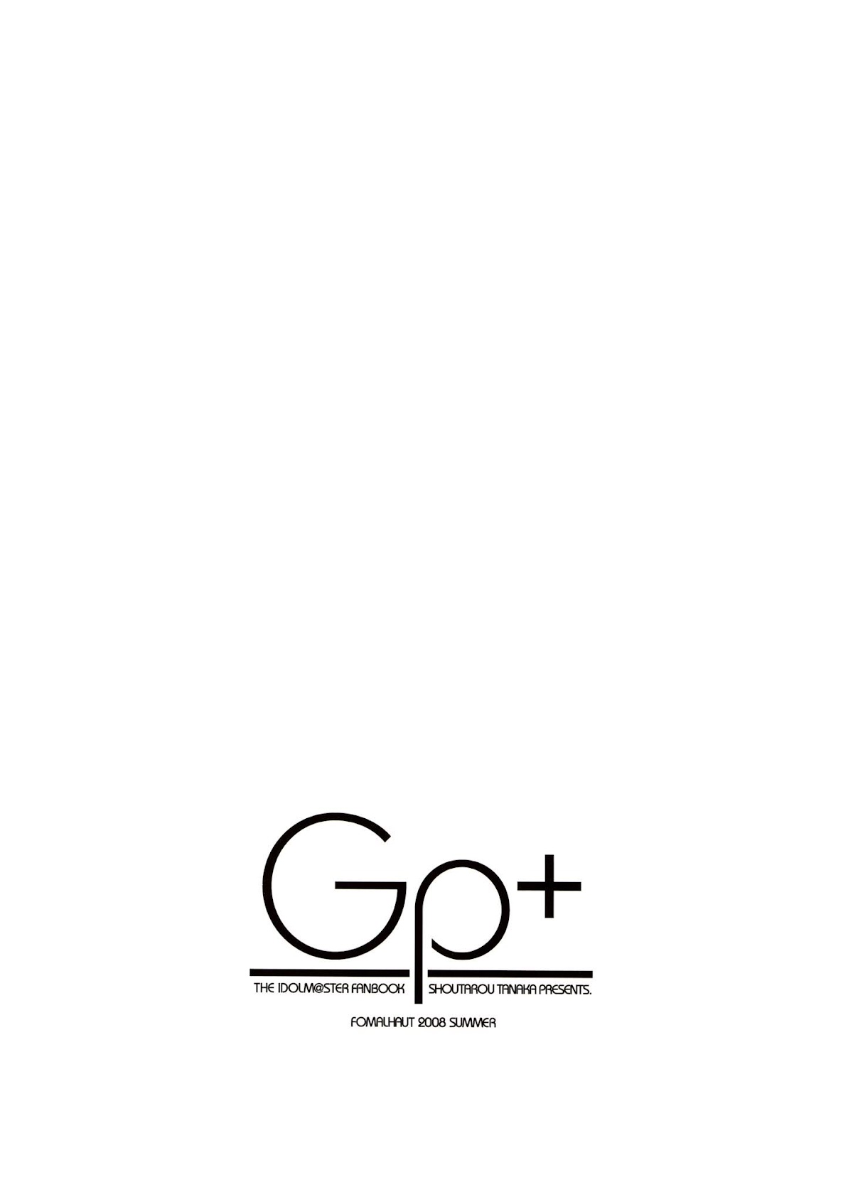 THE iDOLM@STER - Gp+ Chapter 0.2 page 17 - Chapter 0 v2 : Gp+ [Complete]
