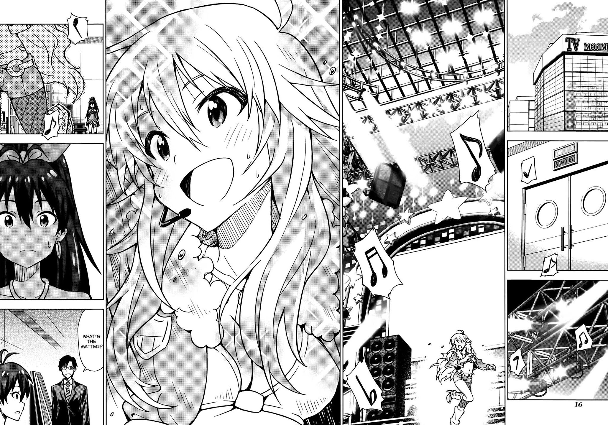 The Idolm@ster (Mana) Chapter 0 page 17 - Chapter 0: (Movie Special) To the Other Side of the Sparkle! -signs-