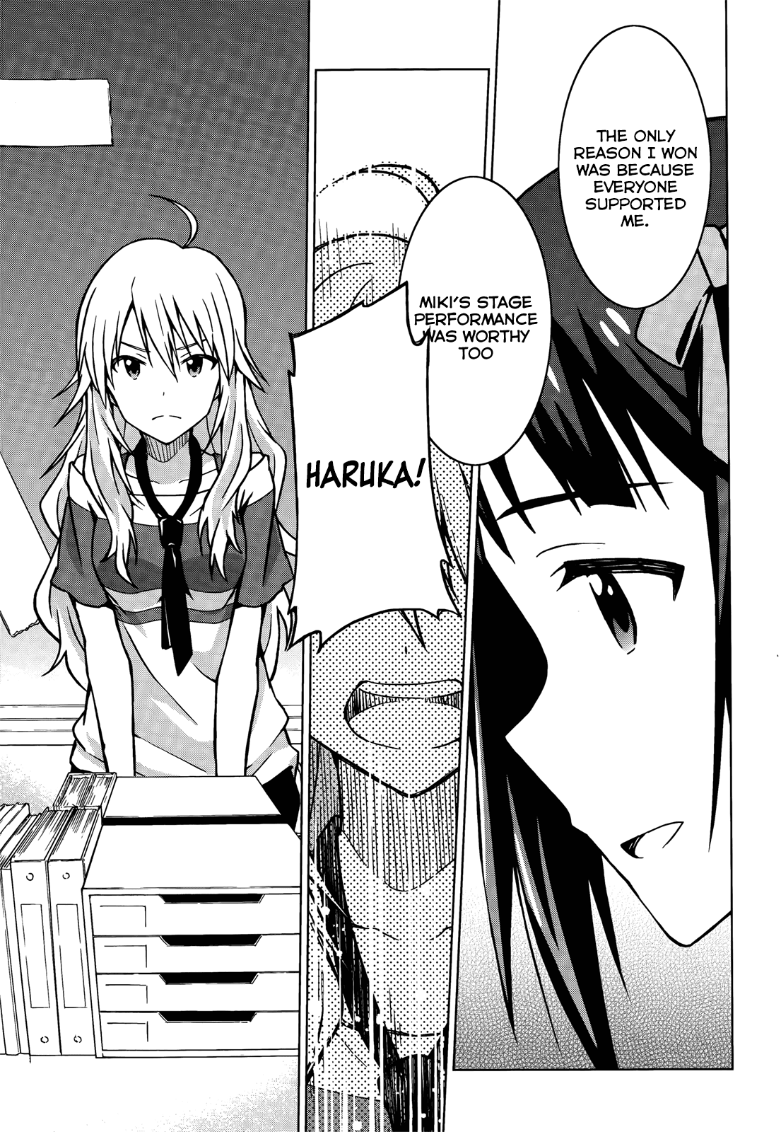 The Idolm@ster (Mana) Chapter 0 page 27 - Chapter 0: (Movie Special) To the Other Side of the Sparkle! -signs-