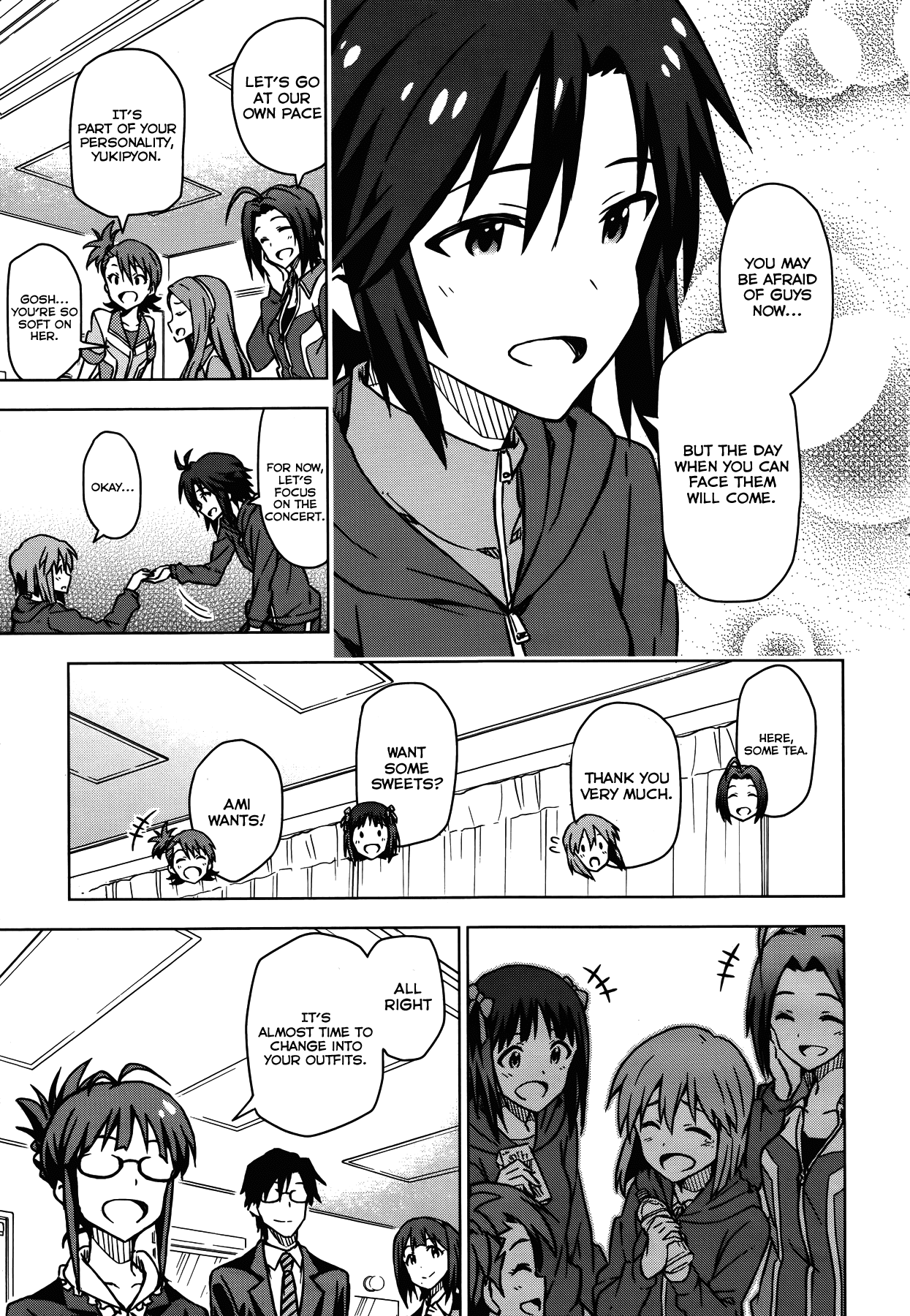 The Idolm@ster (Mana) Chapter 13.5 page 7 - Chapter 13.5: Hagiwara Yukiho (1) Second Part