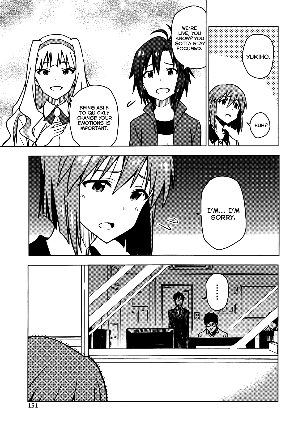 The Idolm@ster (Mana) Chapter 14 page 3 - Chapter 14: Hagiwara Yukiho (2)