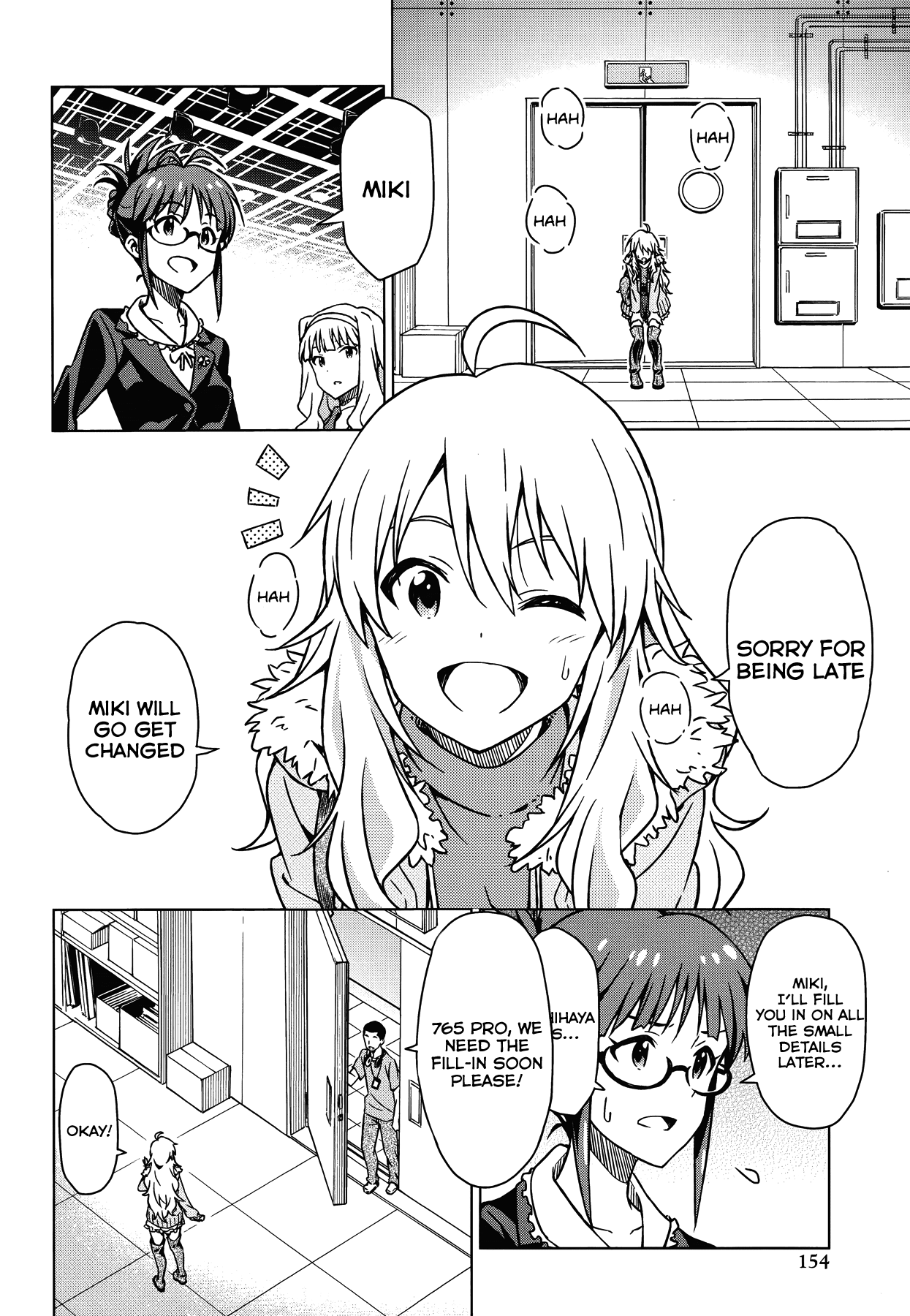 The Idolm@ster (Mana) Chapter 18 page 10 - Chapter 18: Akizuki Ritsuko (1)