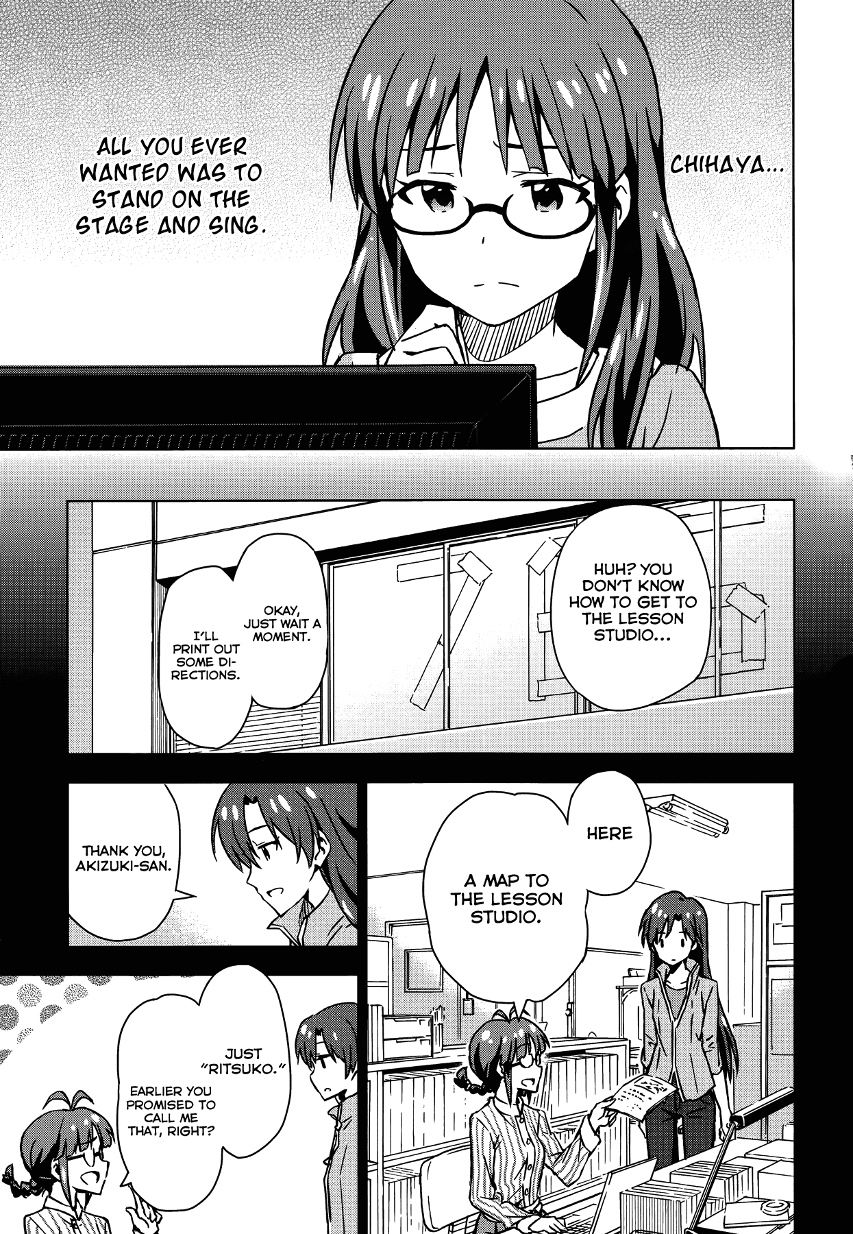 The Idolm@ster (Mana) Chapter 18 page 26 - Chapter 18: Akizuki Ritsuko (1)