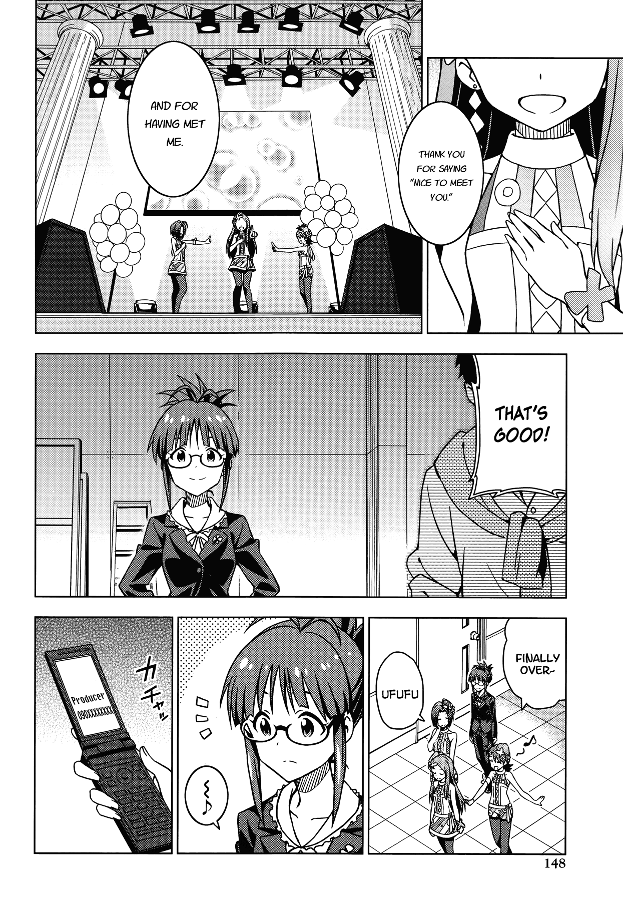 The Idolm@ster (Mana) Chapter 18 page 4 - Chapter 18: Akizuki Ritsuko (1)