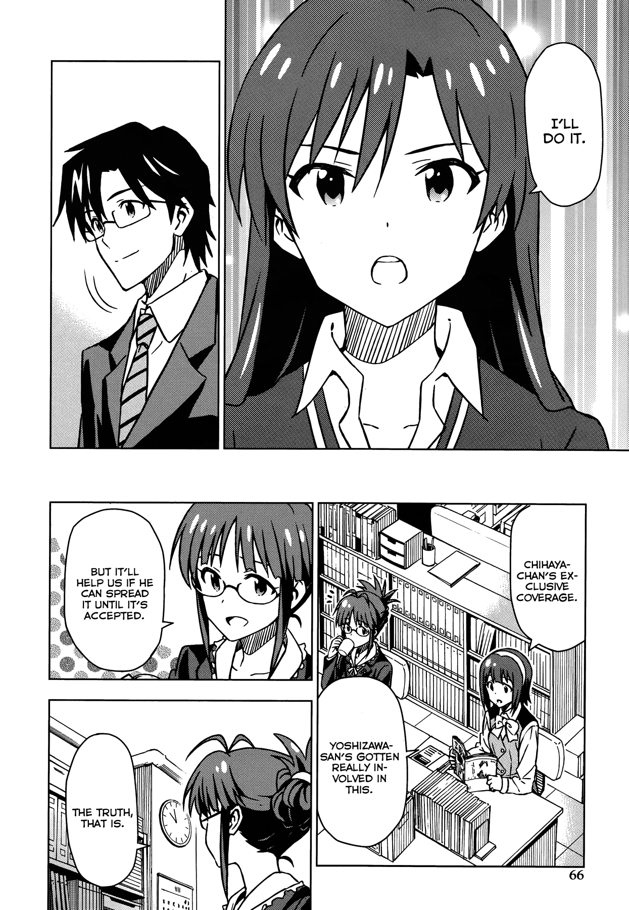 The Idolm@ster (Mana) Chapter 19 page 8 - Chapter 19: Kisaragi Chihaya (1) First Part