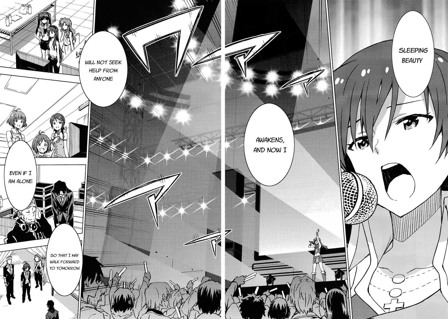 The Idolm@ster (Mana) Chapter 20 page 10 - Chapter 20: Kisaragi Chihaya (1) Second Part