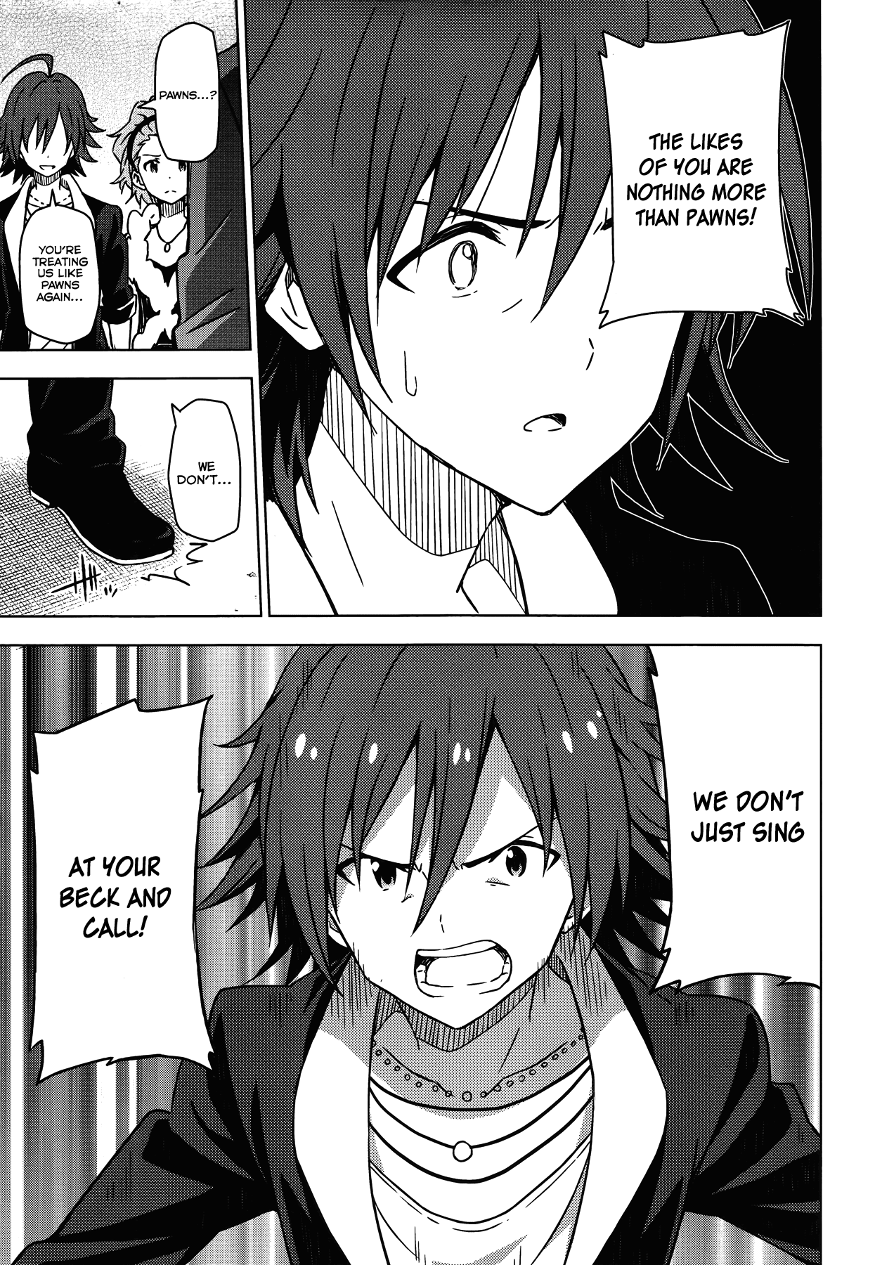 The Idolm@ster (Mana) Chapter 20 page 12 - Chapter 20: Kisaragi Chihaya (1) Second Part