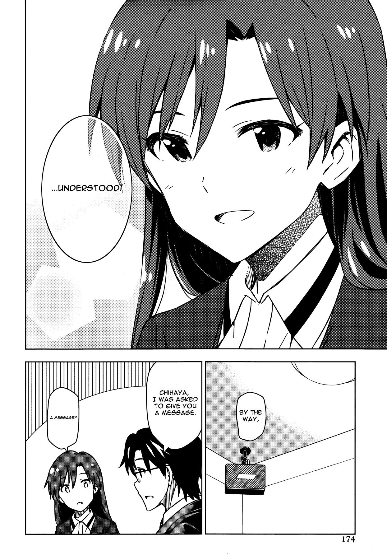 The Idolm@ster (Mana) Chapter 21 page 12 - Chapter 21: Kisaragi Chihaya (2) First Part