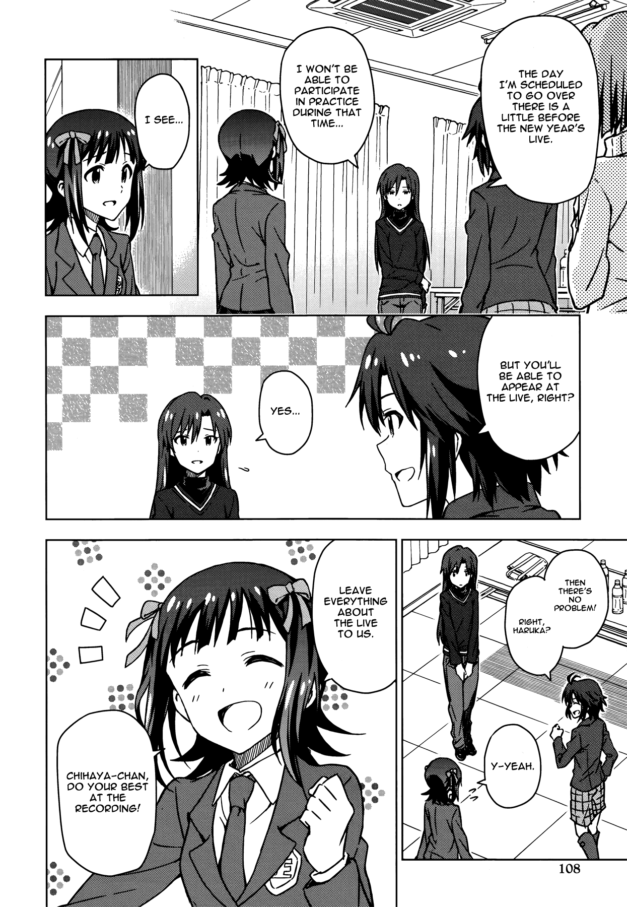 The Idolm@ster (Mana) Chapter 22 page 12 - Chapter 22: Kisaragi Chihaya (2) Second Part