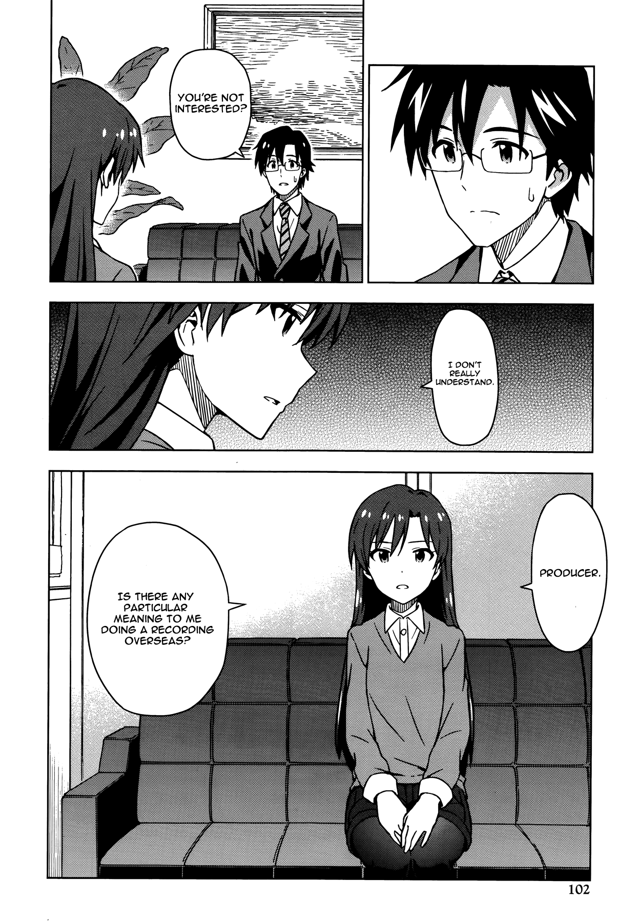 The Idolm@ster (Mana) Chapter 22 page 6 - Chapter 22: Kisaragi Chihaya (2) Second Part