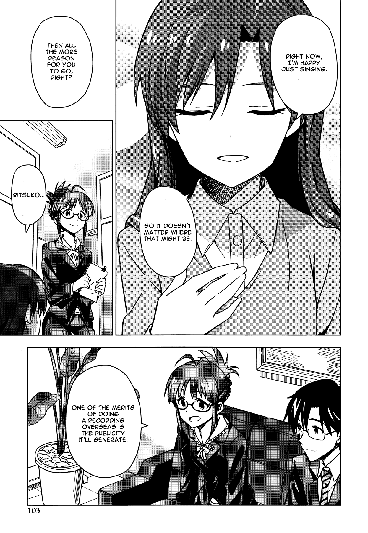 The Idolm@ster (Mana) Chapter 22 page 7 - Chapter 22: Kisaragi Chihaya (2) Second Part