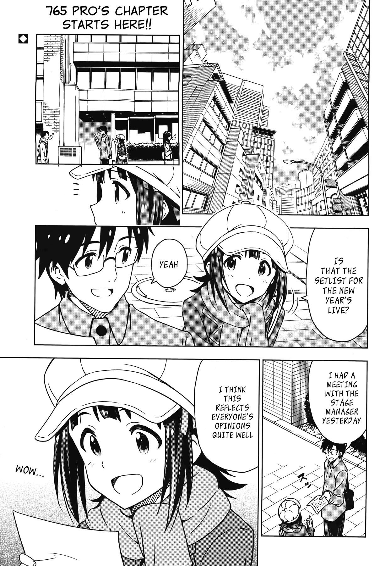 The Idolm@ster (Mana) Chapter 25 page 1 - Chapter 25: 765pro