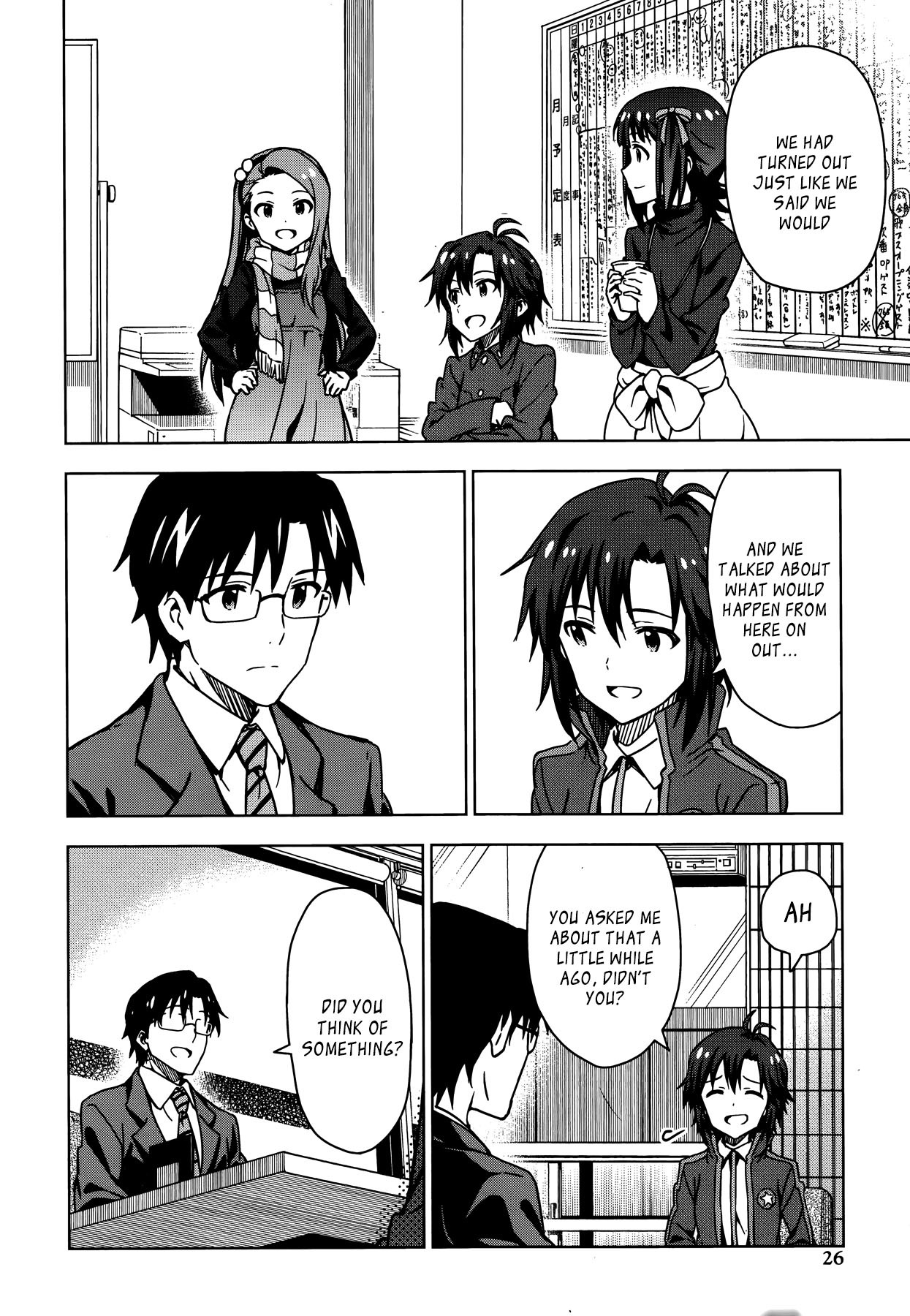 The Idolm@ster (Mana) Chapter 26 page 13 - Chapter 26: Kikuchi Makoto (1)