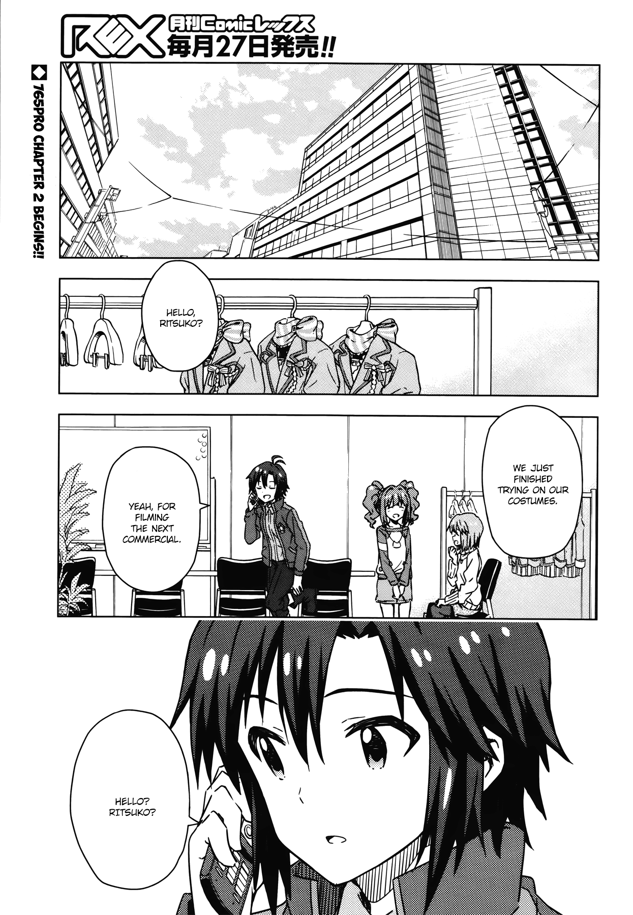 The Idolm@ster (Mana) Chapter 28 page 1 - Chapter 28: 765Pro (2) First Part
