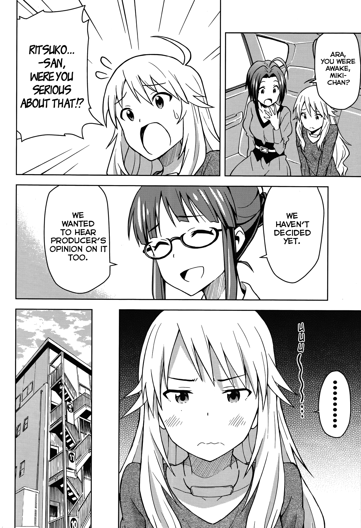The Idolm@ster (Mana) Chapter 3 page 12 - Chapter 3: Hoshii Miki (1)