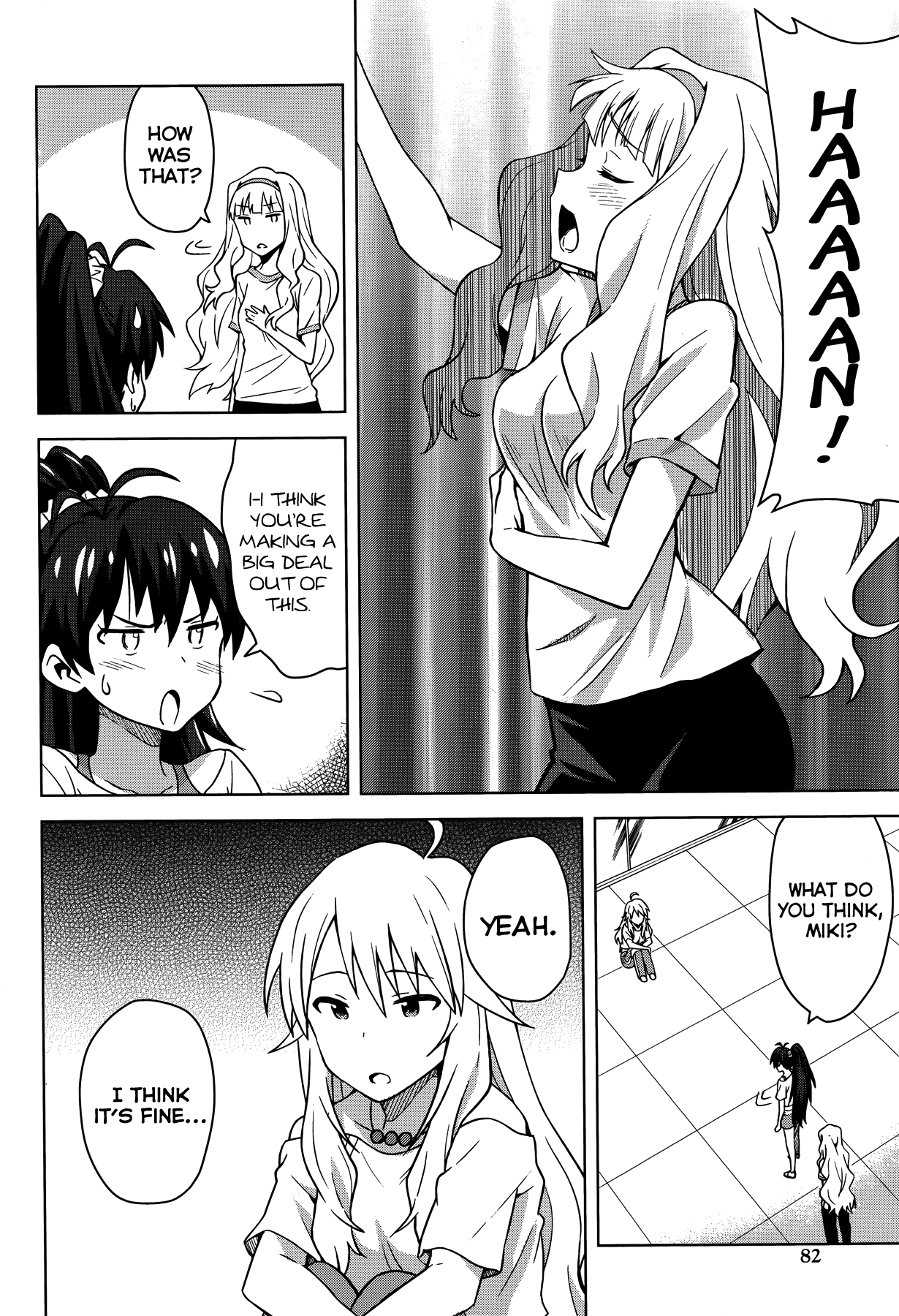 The Idolm@ster (Mana) Chapter 3 page 14 - Chapter 3: Hoshii Miki (1)