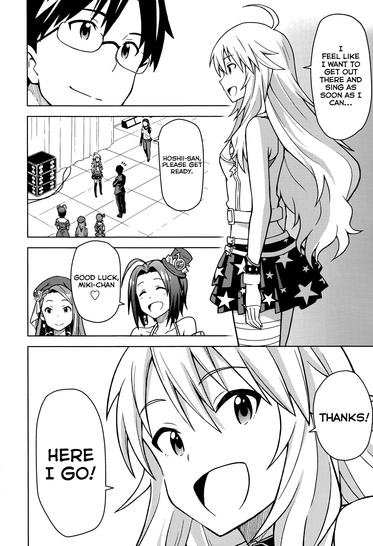 The Idolm@ster (Mana) Chapter 3 page 2 - Chapter 3: Hoshii Miki (1)