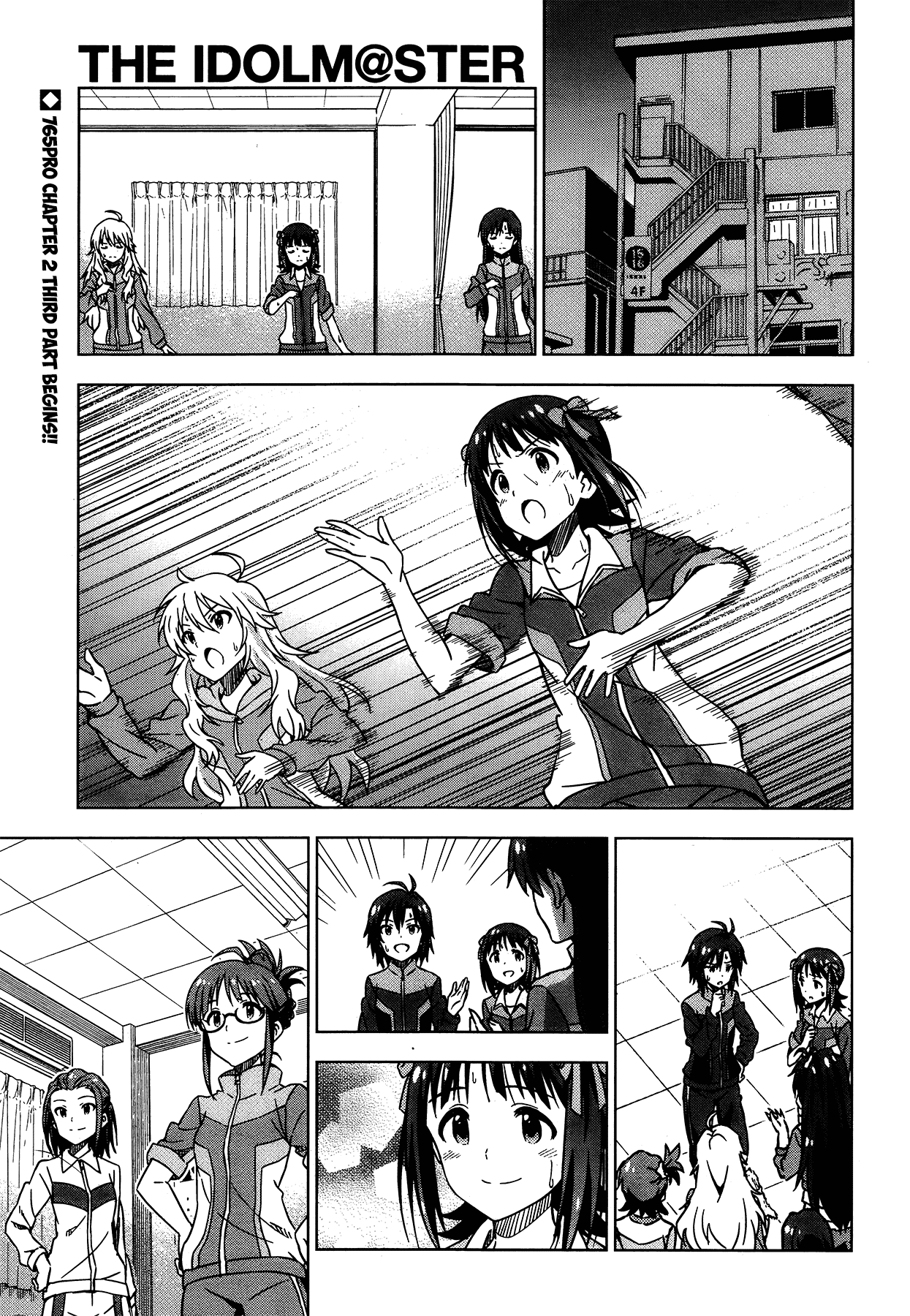 The Idolm@ster (Mana) Chapter 31.5 page 1 - Chapter 31.5: 765Pro (2) Third Part