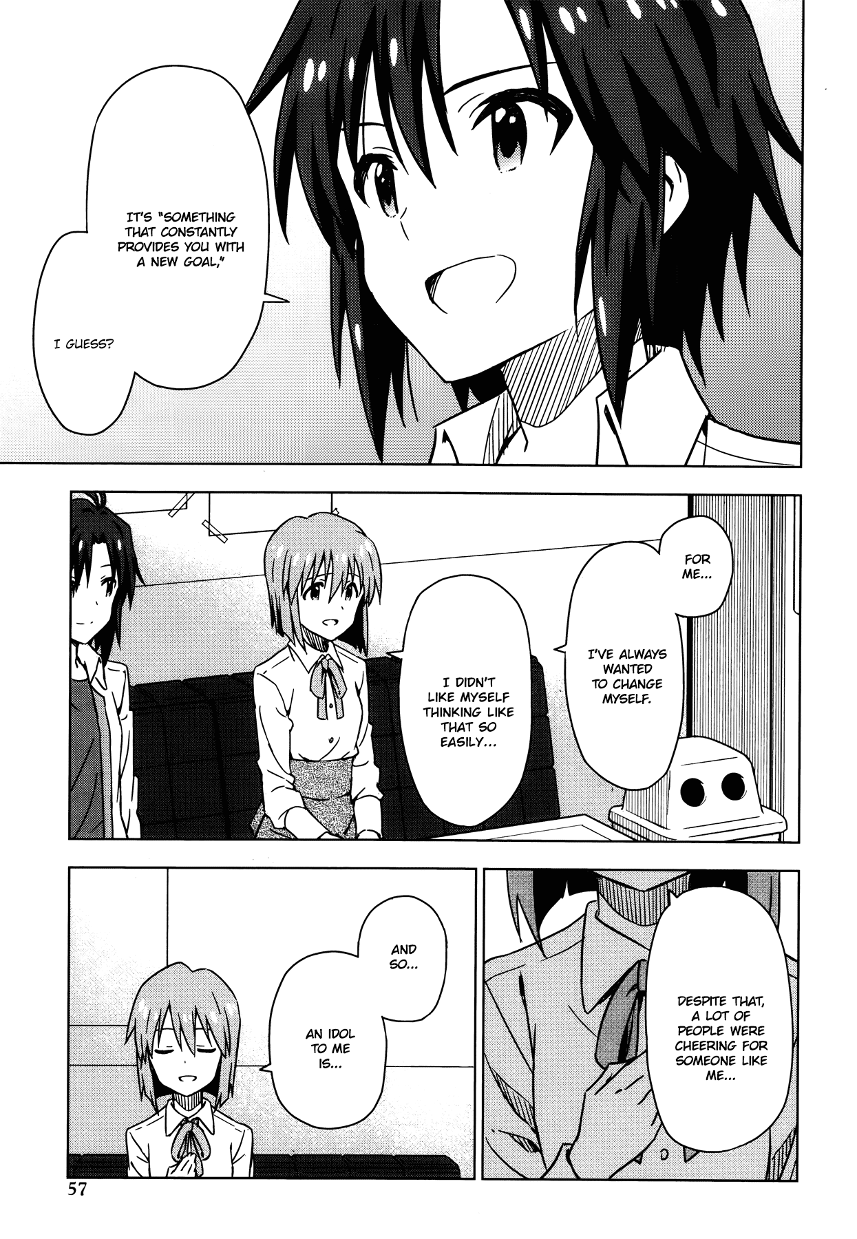 The Idolm@ster (Mana) Chapter 32 page 13 - Chapter 32: 765Pro (2) Final