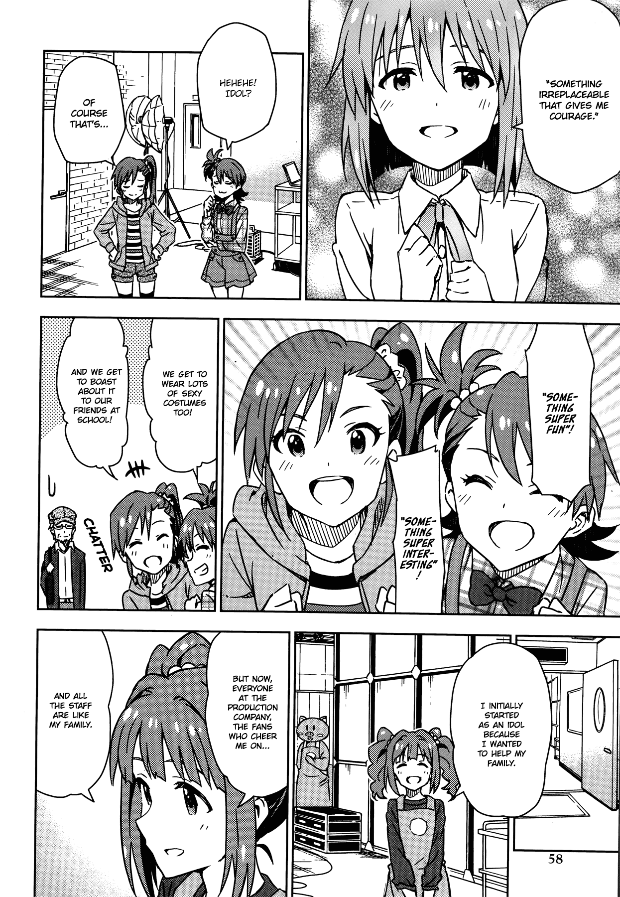 The Idolm@ster (Mana) Chapter 32 page 14 - Chapter 32: 765Pro (2) Final