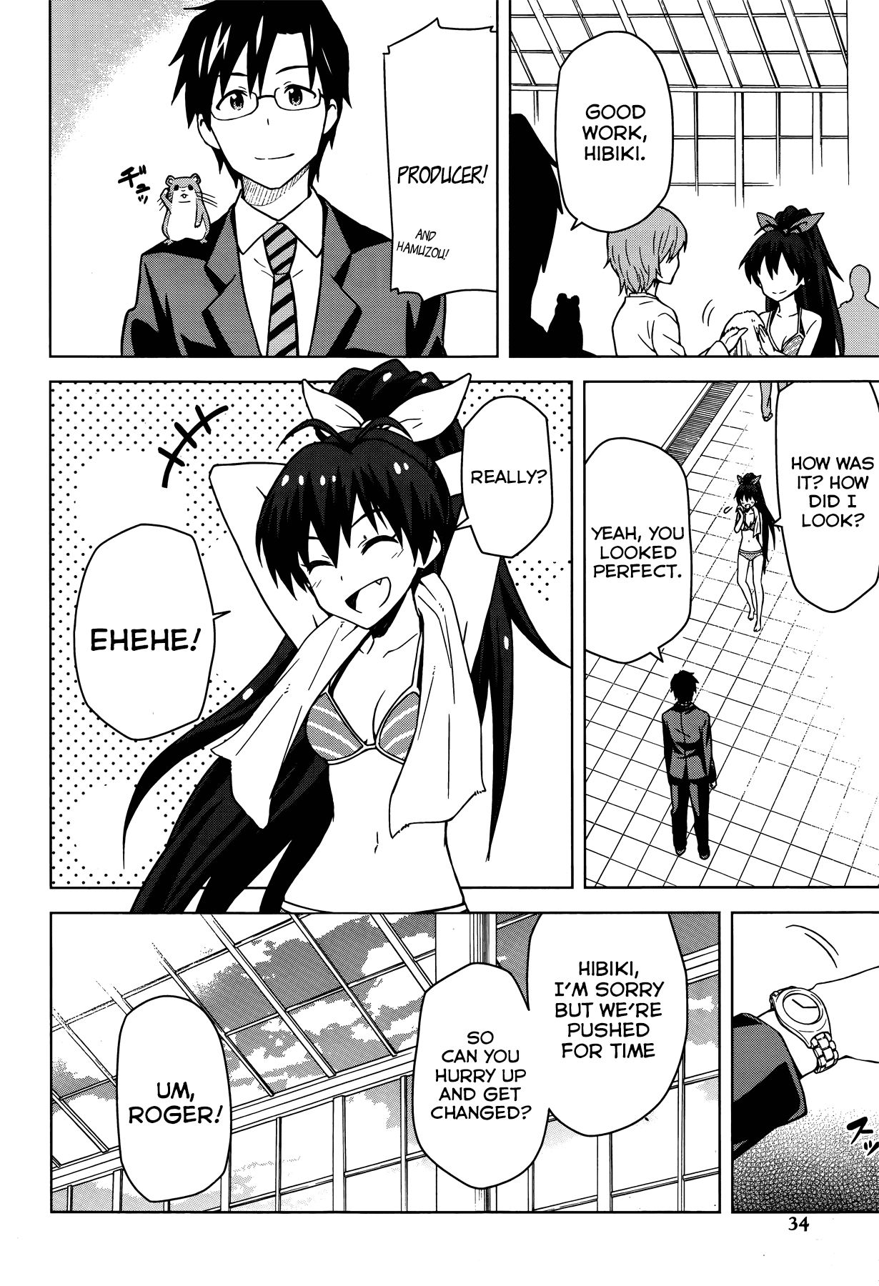 The Idolm@ster (Mana) Chapter 5 page 2 - Chapter 5: Ganaha Hibiki (1)