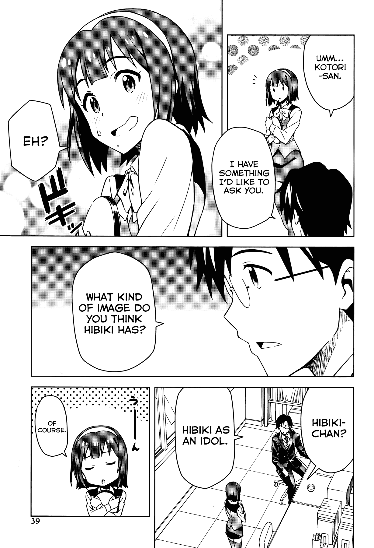 The Idolm@ster (Mana) Chapter 5 page 7 - Chapter 5: Ganaha Hibiki (1)