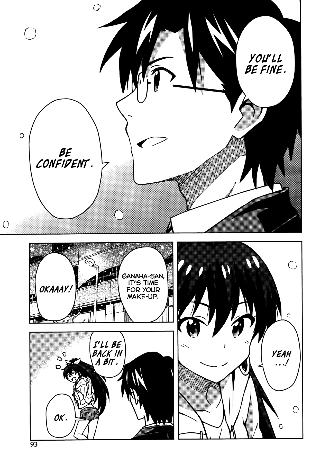 The Idolm@ster (Mana) Chapter 6 page 13 - Chapter 6: Ganaha Hibiki (2)