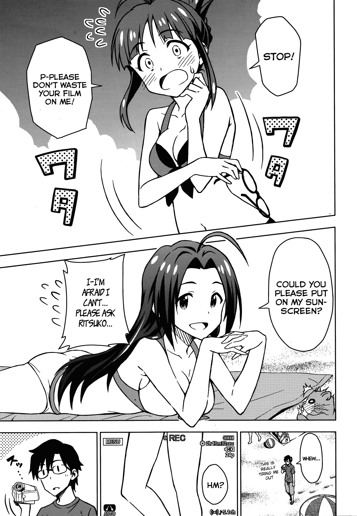 The Idolm@ster (Mana) Chapter 8.6 page 7 - Chapter 8.6: Time Spent With Everyone On Vacation