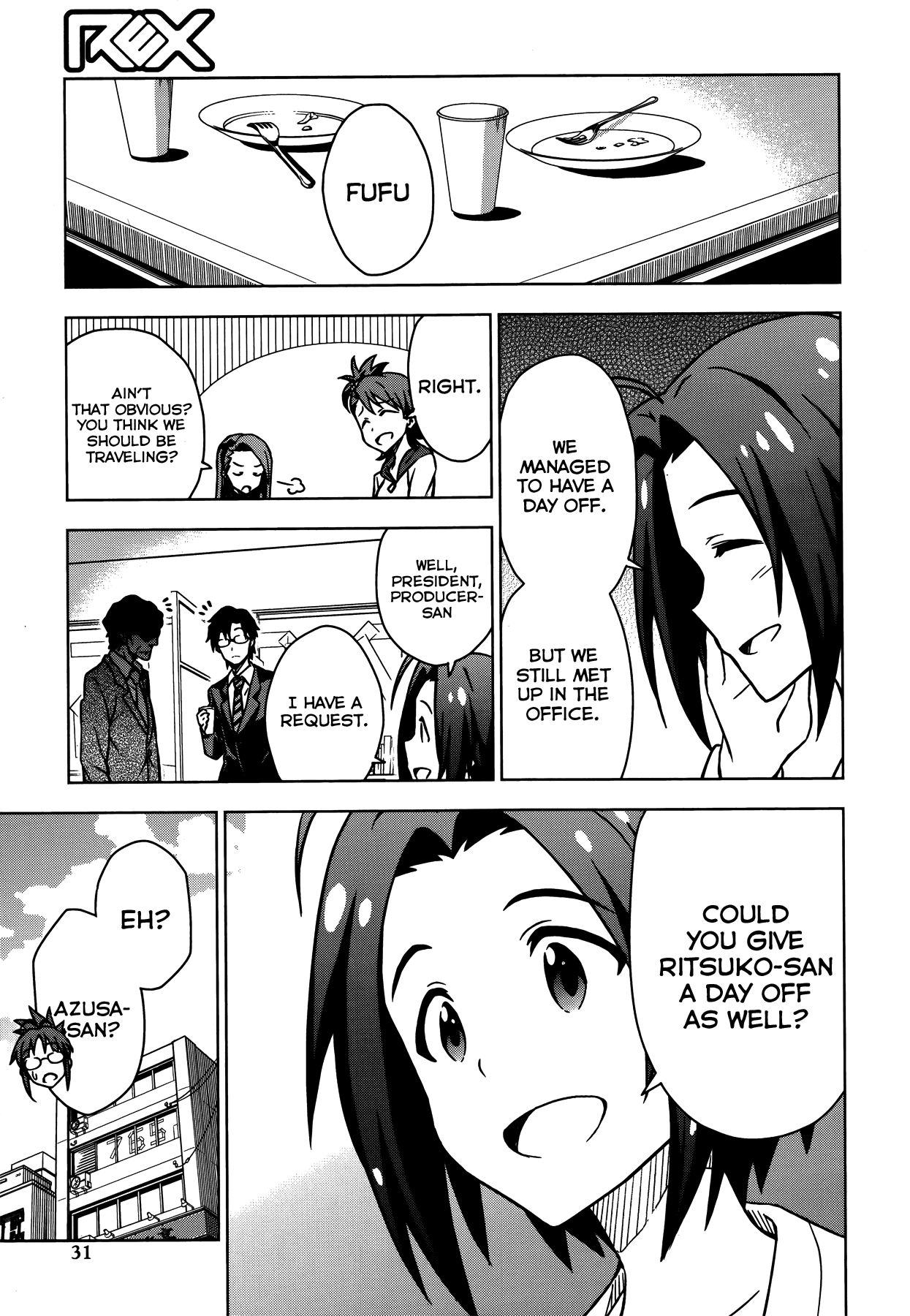 The Idolm@ster (Mana) Chapter 9 page 11 - Chapter 9: Miura Azusa (1)