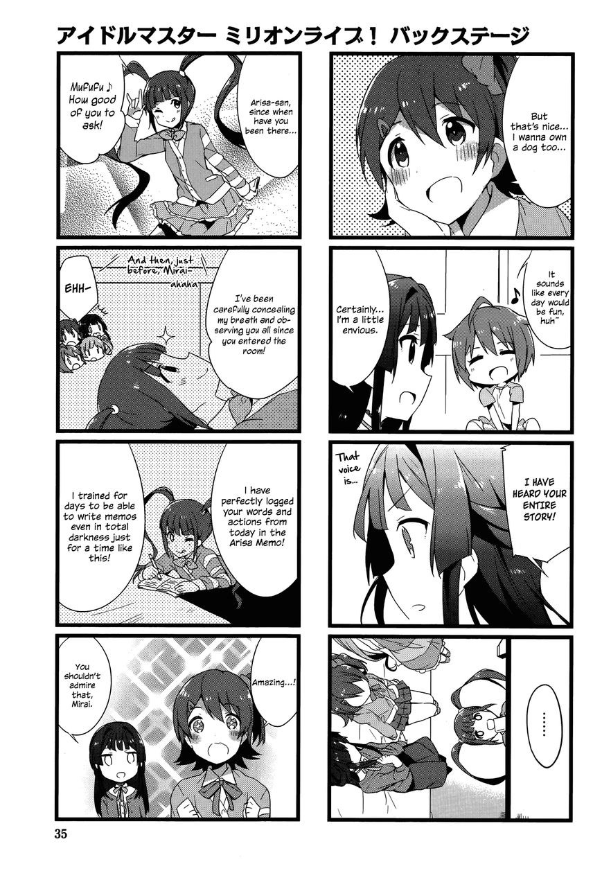 THE iDOLM@STER - Million Live! Back Stage Chapter 4 page 3 - Chapter 4