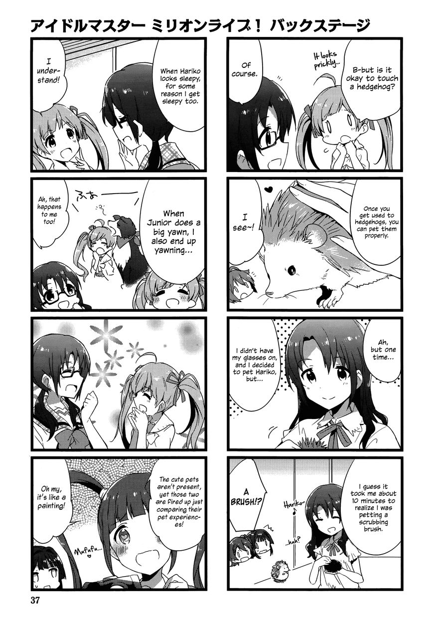 THE iDOLM@STER - Million Live! Back Stage Chapter 4 page 5 - Chapter 4