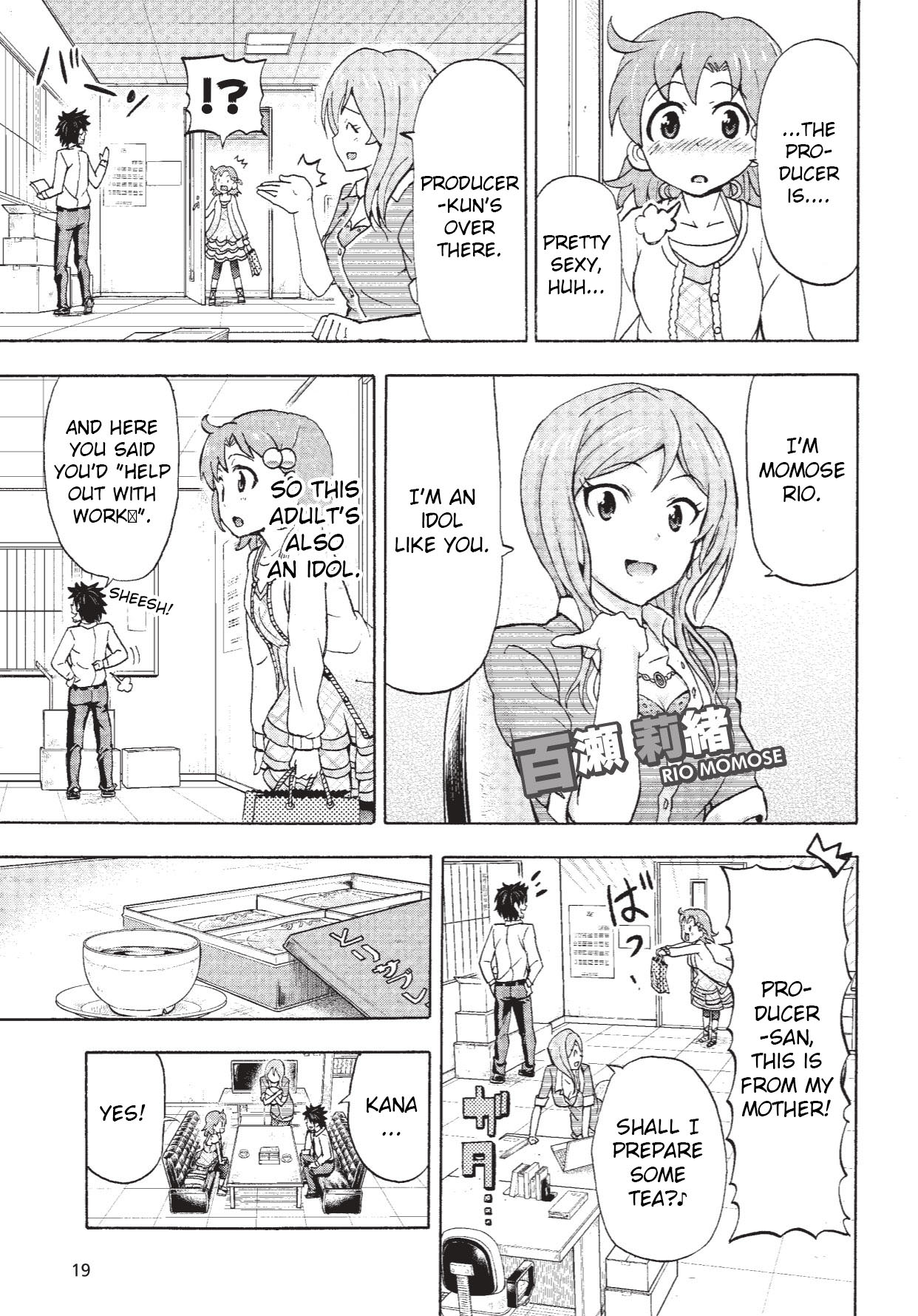 THE IDOLM@STER MILLION LIVE! Blooming Clover Chapter 1 page 13 - Chapter 1: My Name is Yabuki Kana ♪