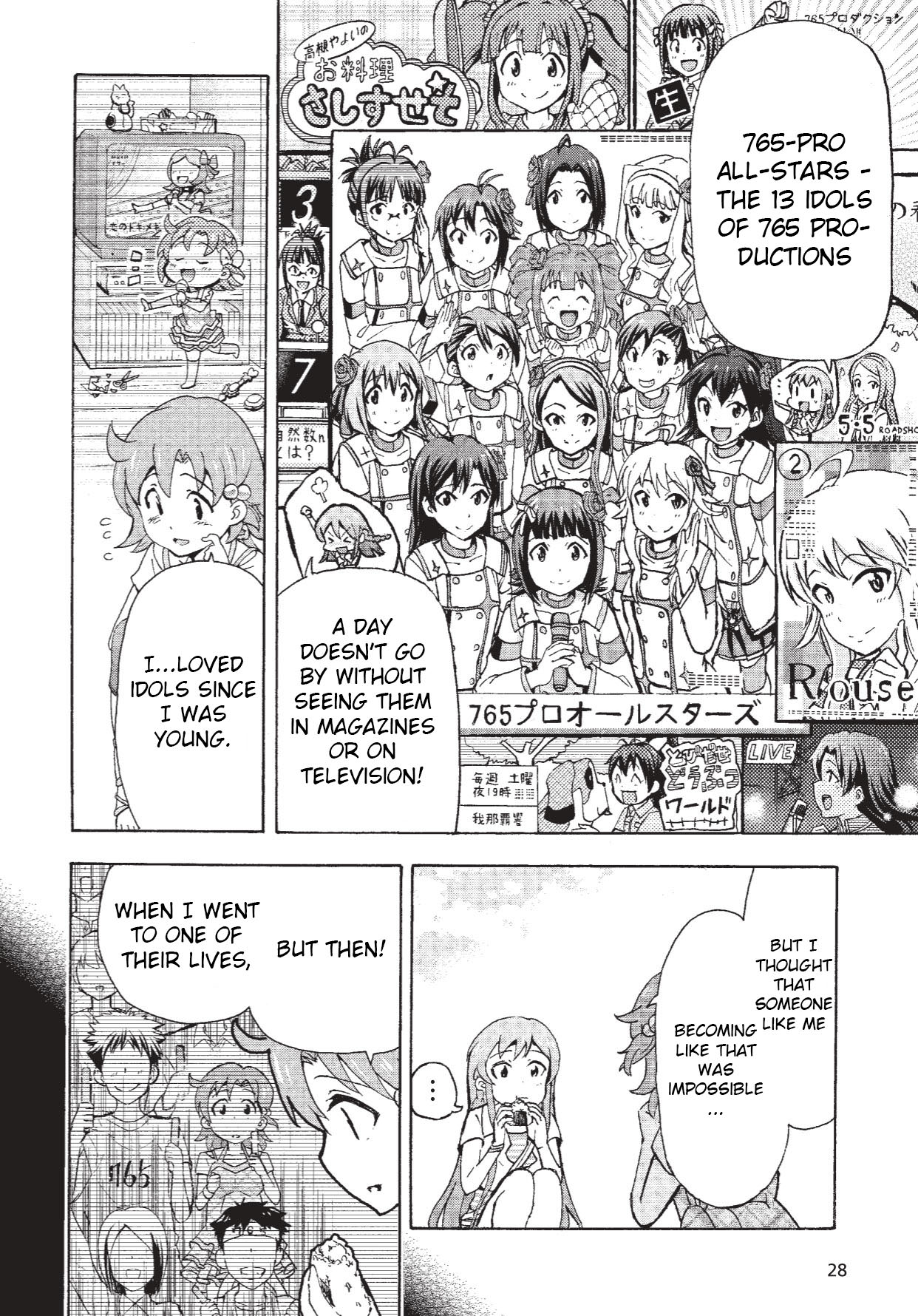 THE IDOLM@STER MILLION LIVE! Blooming Clover Chapter 1 page 22 - Chapter 1: My Name is Yabuki Kana ♪