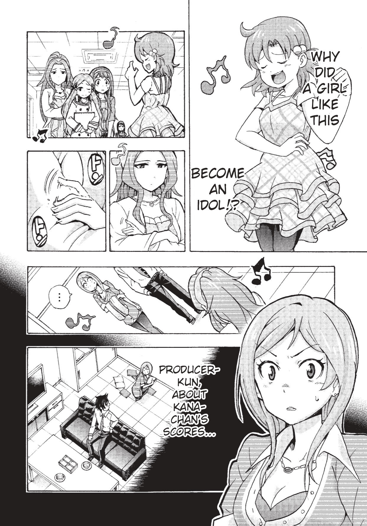 THE IDOLM@STER MILLION LIVE! Blooming Clover Chapter 1 page 34 - Chapter 1: My Name is Yabuki Kana ♪
