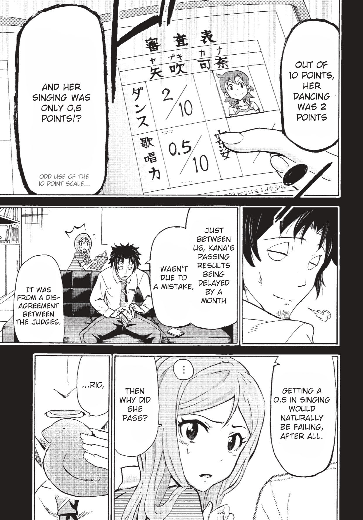 THE IDOLM@STER MILLION LIVE! Blooming Clover Chapter 1 page 35 - Chapter 1: My Name is Yabuki Kana ♪
