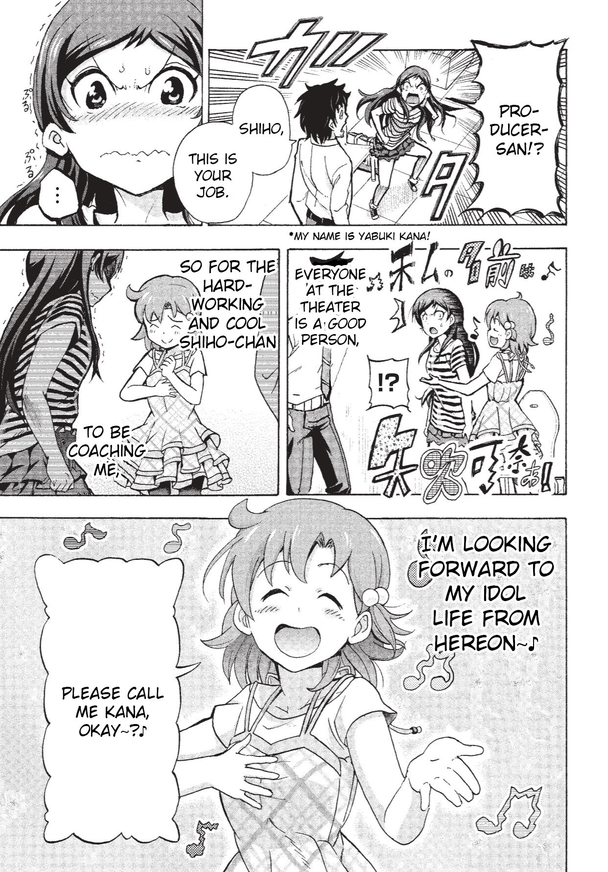 THE IDOLM@STER MILLION LIVE! Blooming Clover Chapter 1 page 49 - Chapter 1: My Name is Yabuki Kana ♪