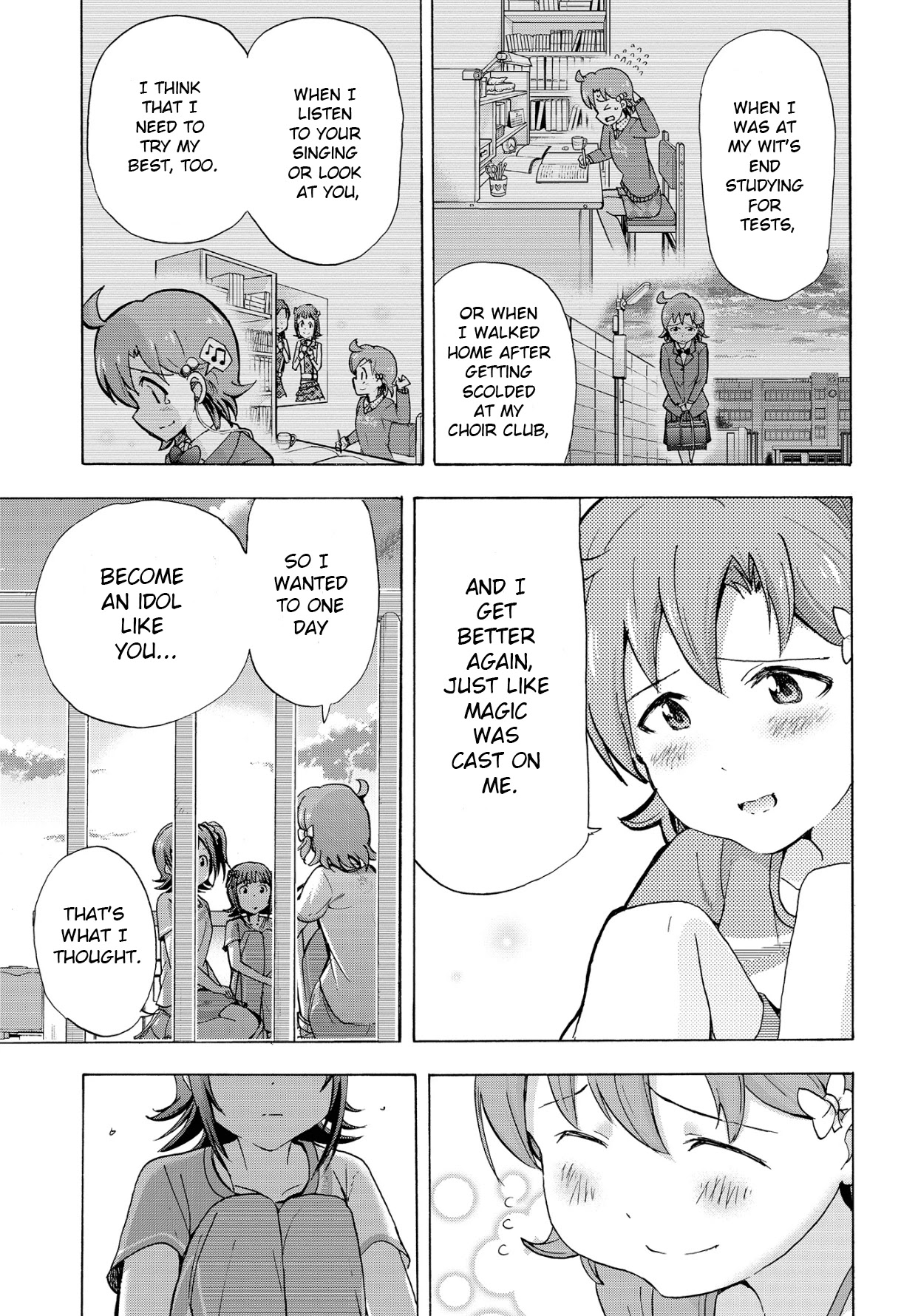 THE IDOLM@STER MILLION LIVE! Blooming Clover Chapter 10 page 31 - Chapter 10: Just Like Magic