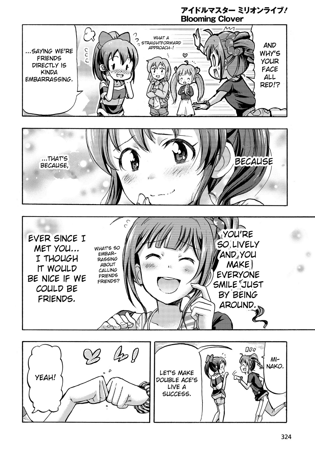 THE IDOLM@STER MILLION LIVE! Blooming Clover Chapter 11.5 page 21 - Chapter 11.5: We're "Double Ace"