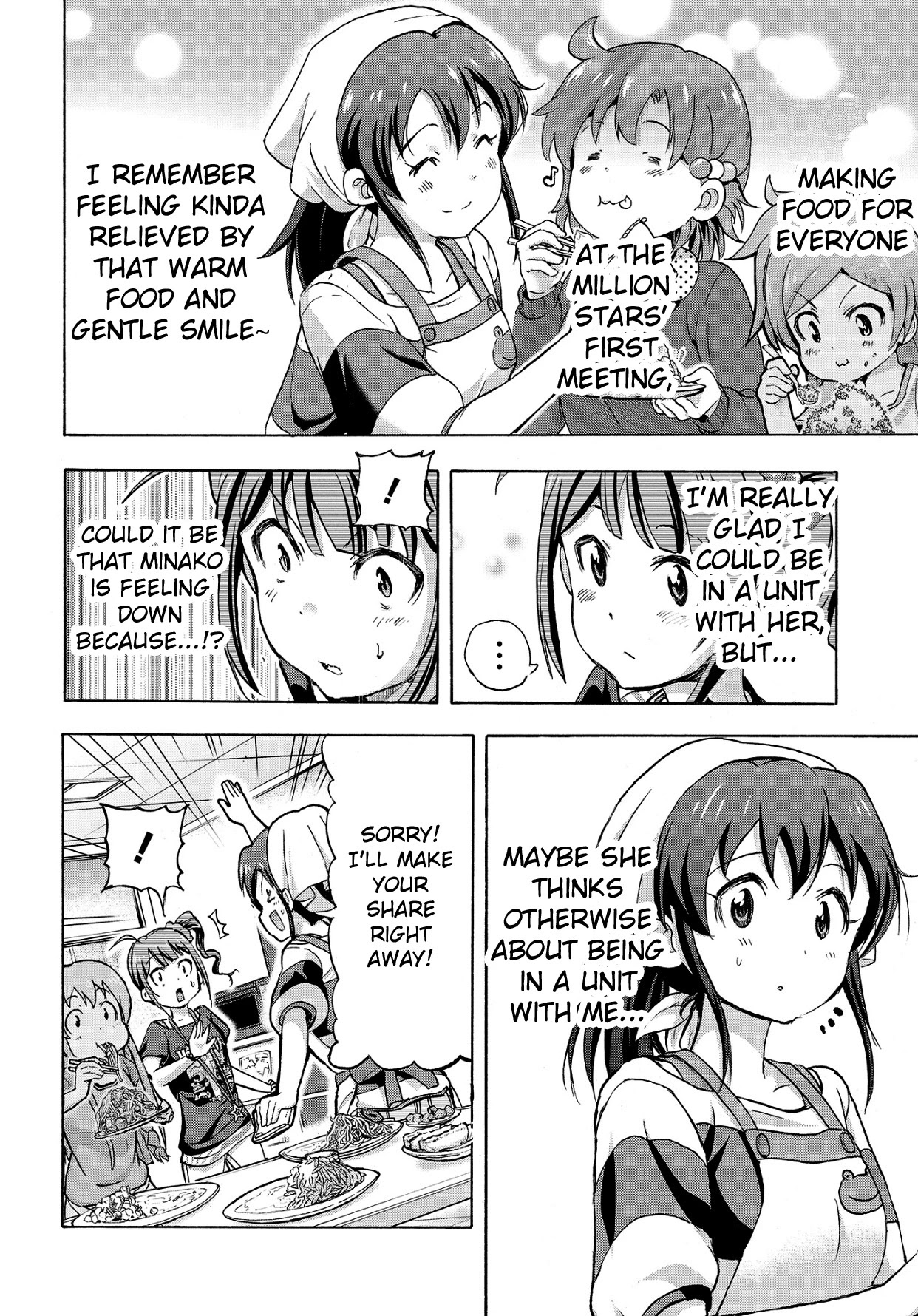 THE IDOLM@STER MILLION LIVE! Blooming Clover Chapter 11.5 page 8 - Chapter 11.5: We're "Double Ace"