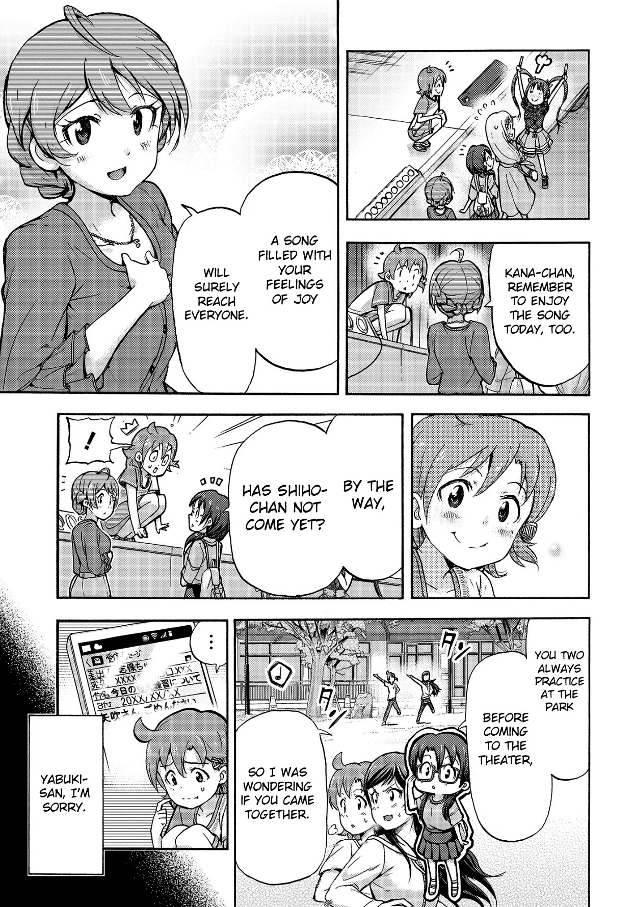 THE IDOLM@STER MILLION LIVE! Blooming Clover Chapter 12 page 5 - Chapter 12: Why