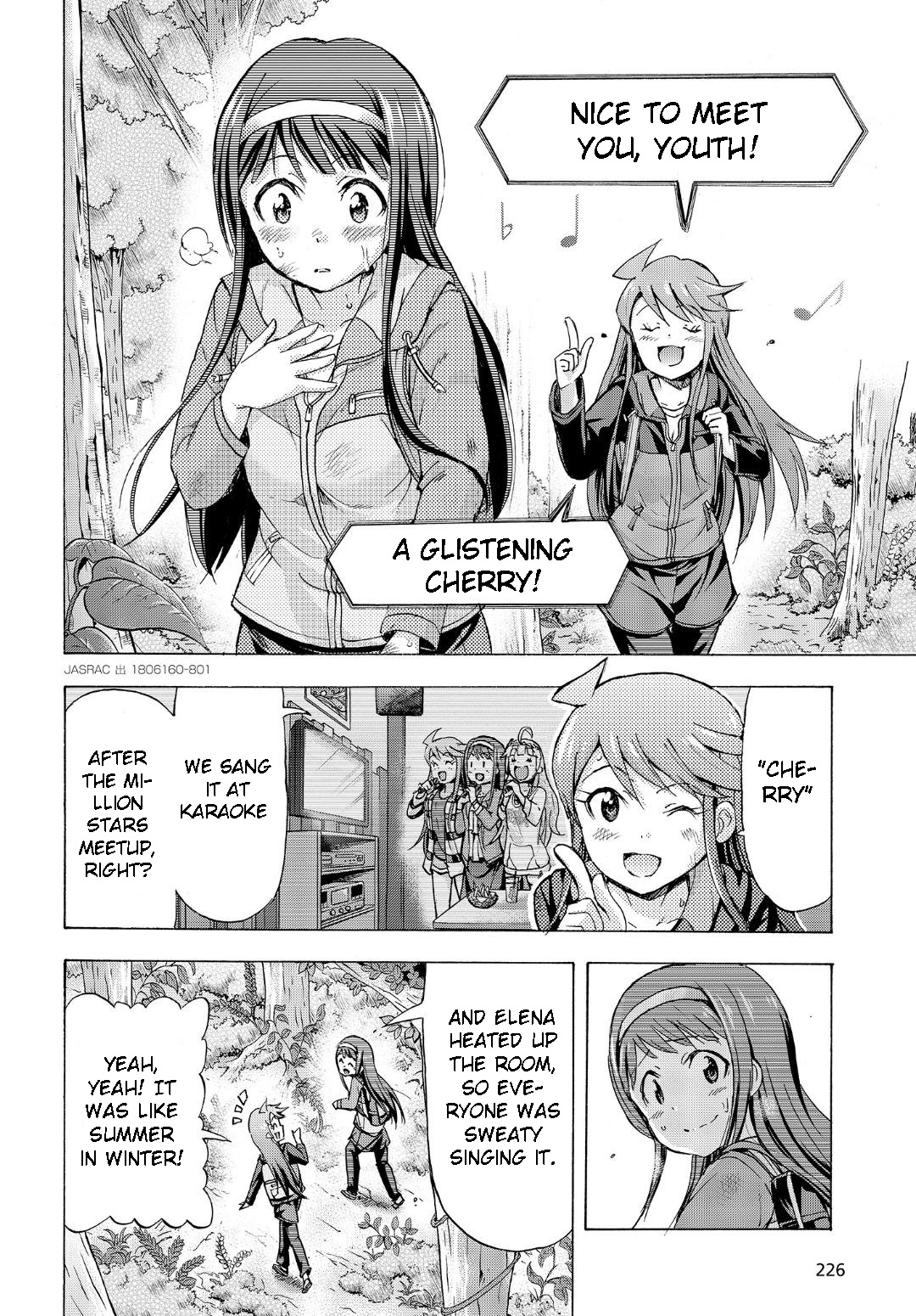 THE IDOLM@STER MILLION LIVE! Blooming Clover Chapter 13.5 page 14 - Chapter 13.5: TriStar Vision Sings