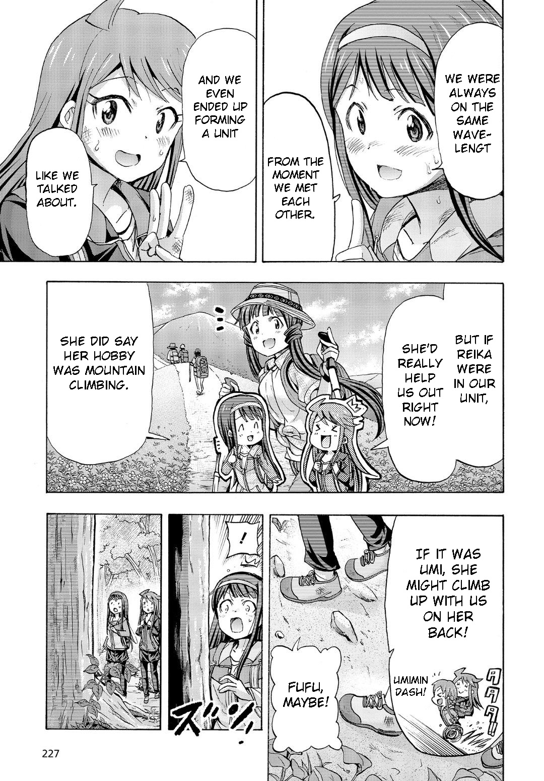 THE IDOLM@STER MILLION LIVE! Blooming Clover Chapter 13.5 page 15 - Chapter 13.5: TriStar Vision Sings