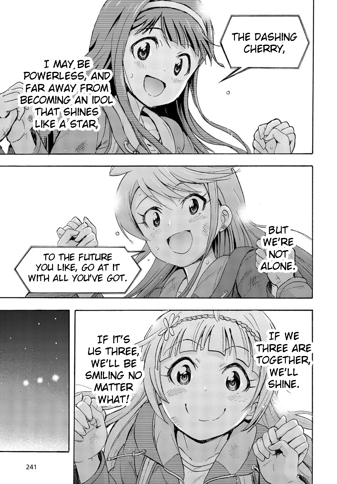 THE IDOLM@STER MILLION LIVE! Blooming Clover Chapter 13.5 page 29 - Chapter 13.5: TriStar Vision Sings