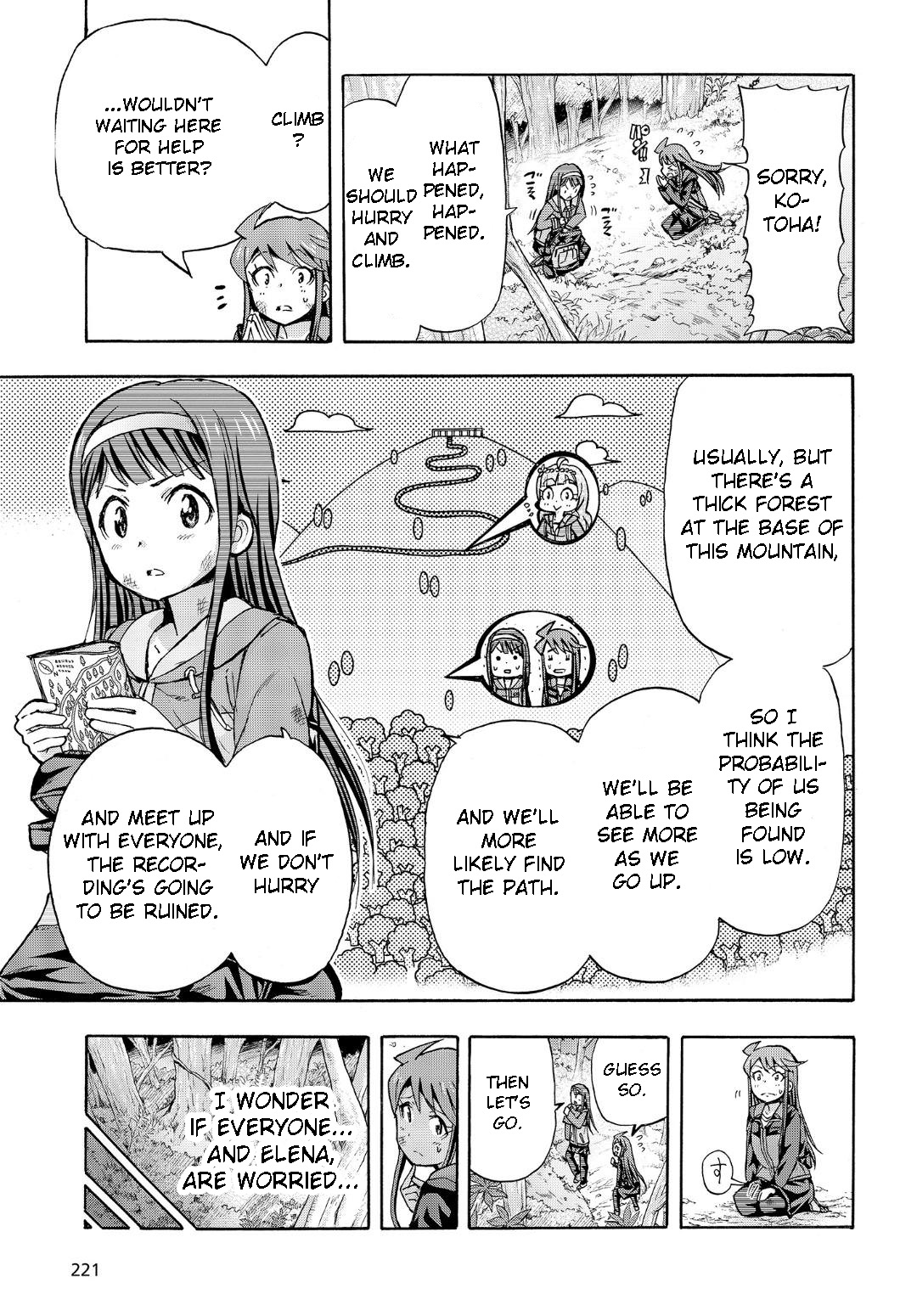 THE IDOLM@STER MILLION LIVE! Blooming Clover Chapter 13.5 page 9 - Chapter 13.5: TriStar Vision Sings