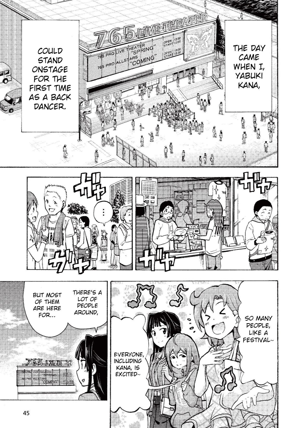 THE IDOLM@STER MILLION LIVE! Blooming Clover Chapter 2 page 17 - Chapter 2: The Stage is...