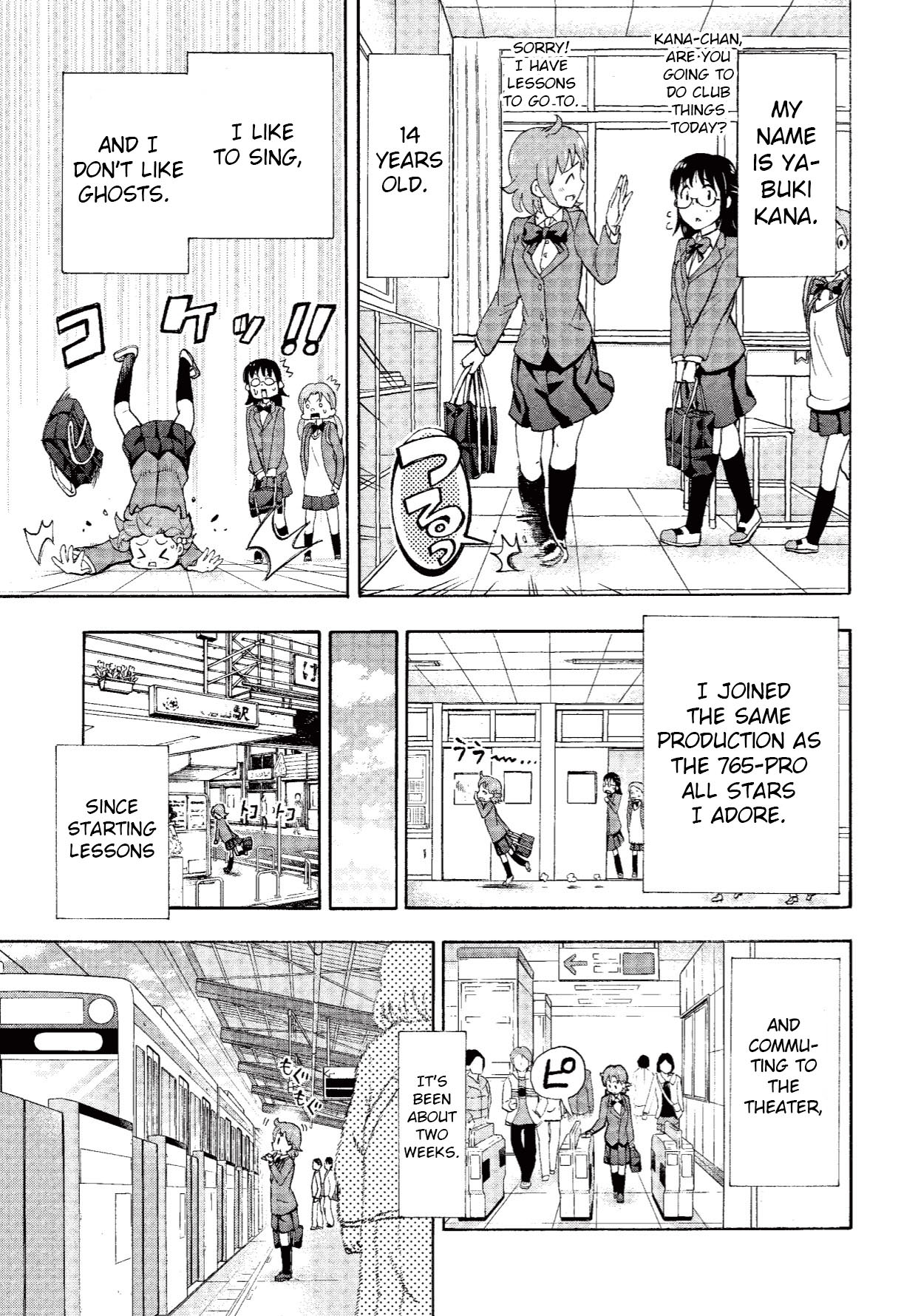 THE IDOLM@STER MILLION LIVE! Blooming Clover Chapter 2 page 3 - Chapter 2: The Stage is...